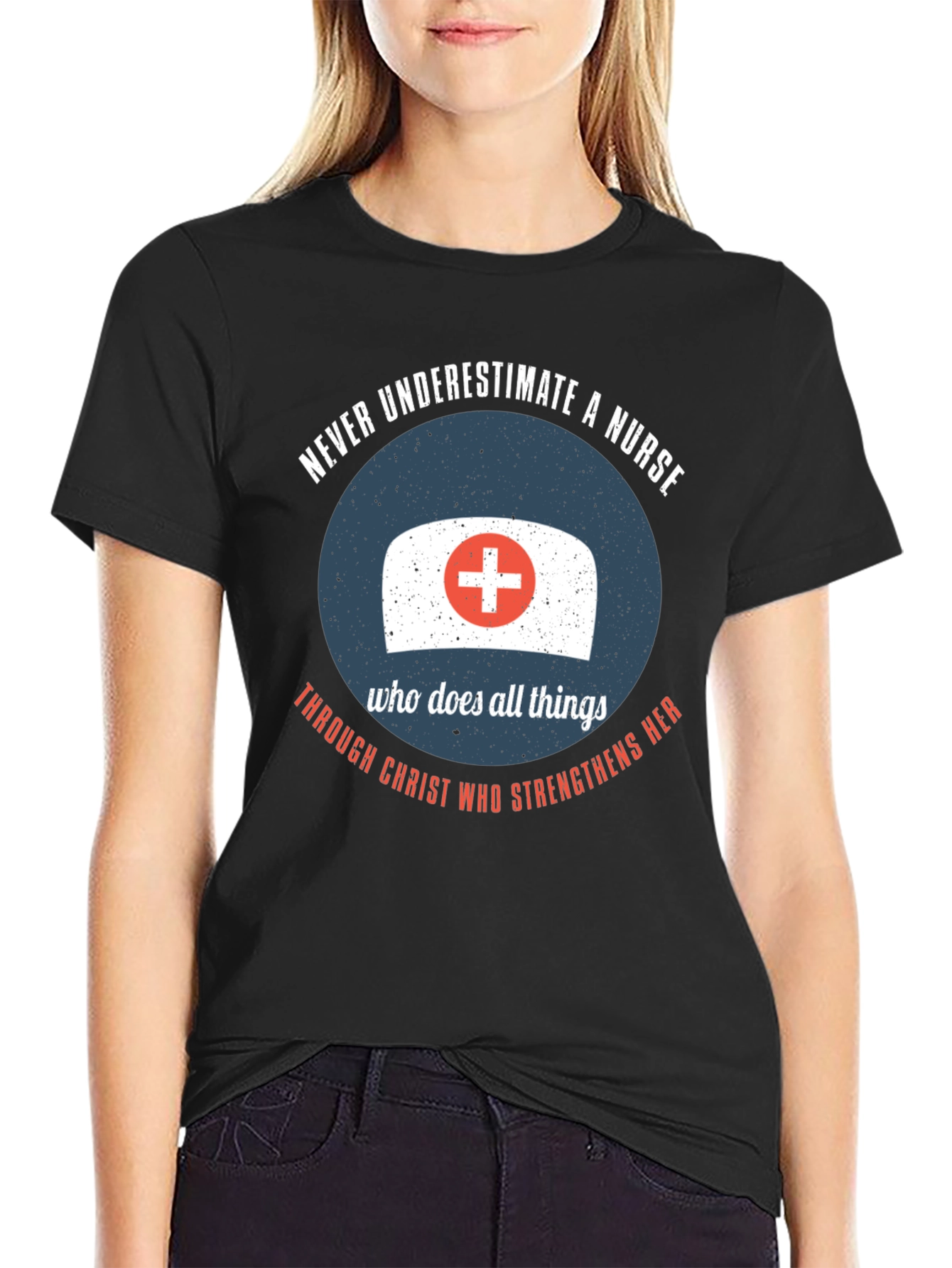 Nurse Strength T-Shirt - Never Underestimate