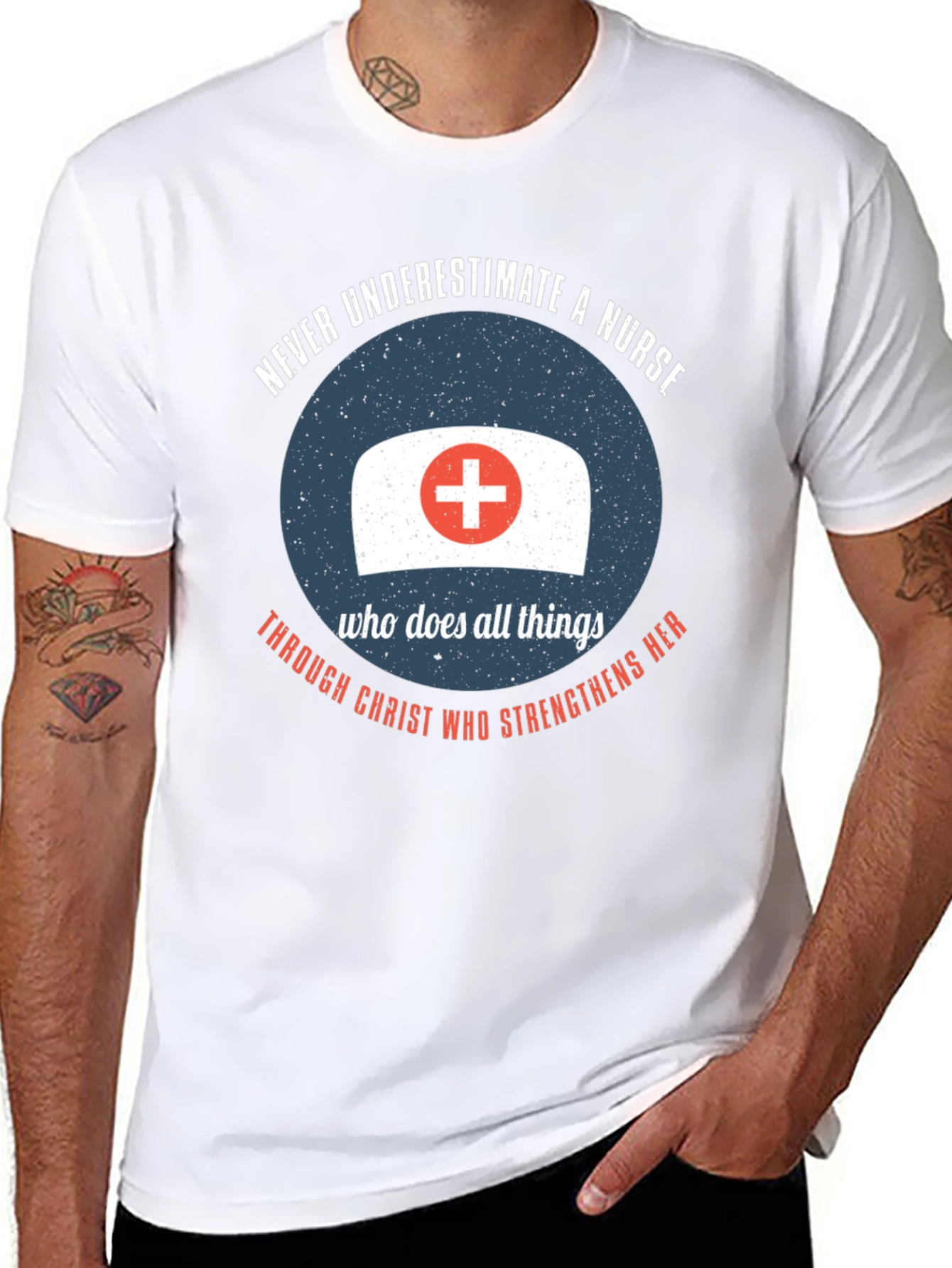 Nurse Strength T-Shirt - Never Underestimate