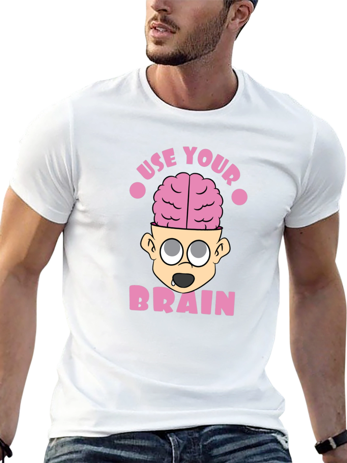Use Your Brain Graphic T-Shirt