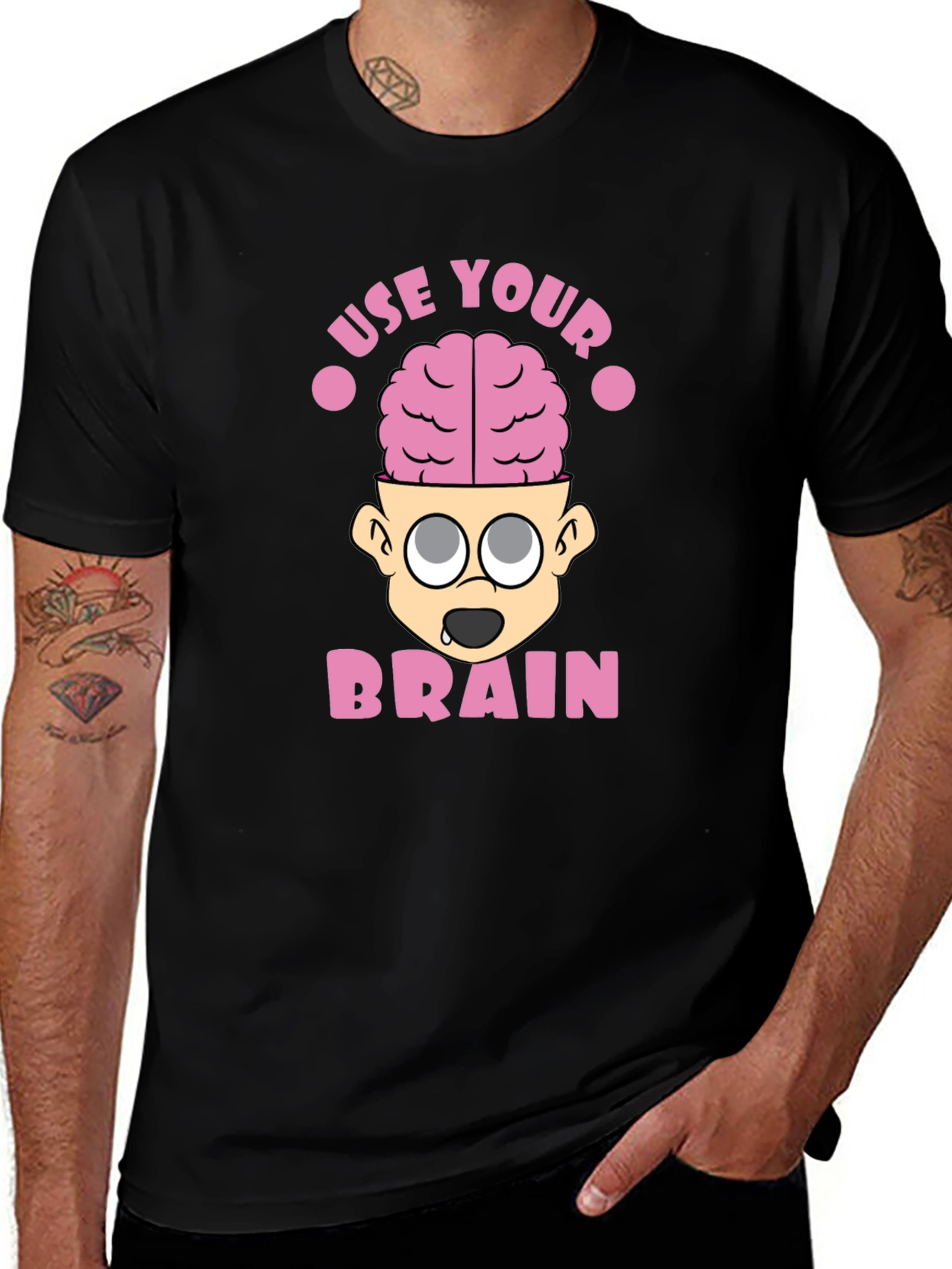 Use Your Brain Graphic T-Shirt