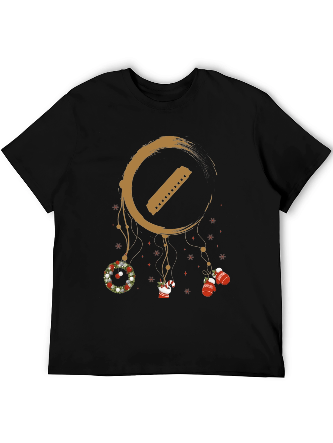 Festive Harmonica Dreamcatcher T-Shirt