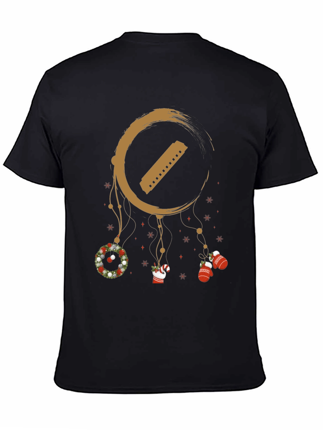 Festive Harmonica Dreamcatcher T-Shirt