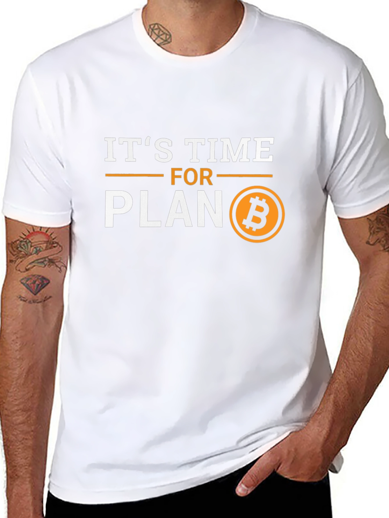 Its Time for Plan B Bitcoin Crypto T-Shirt