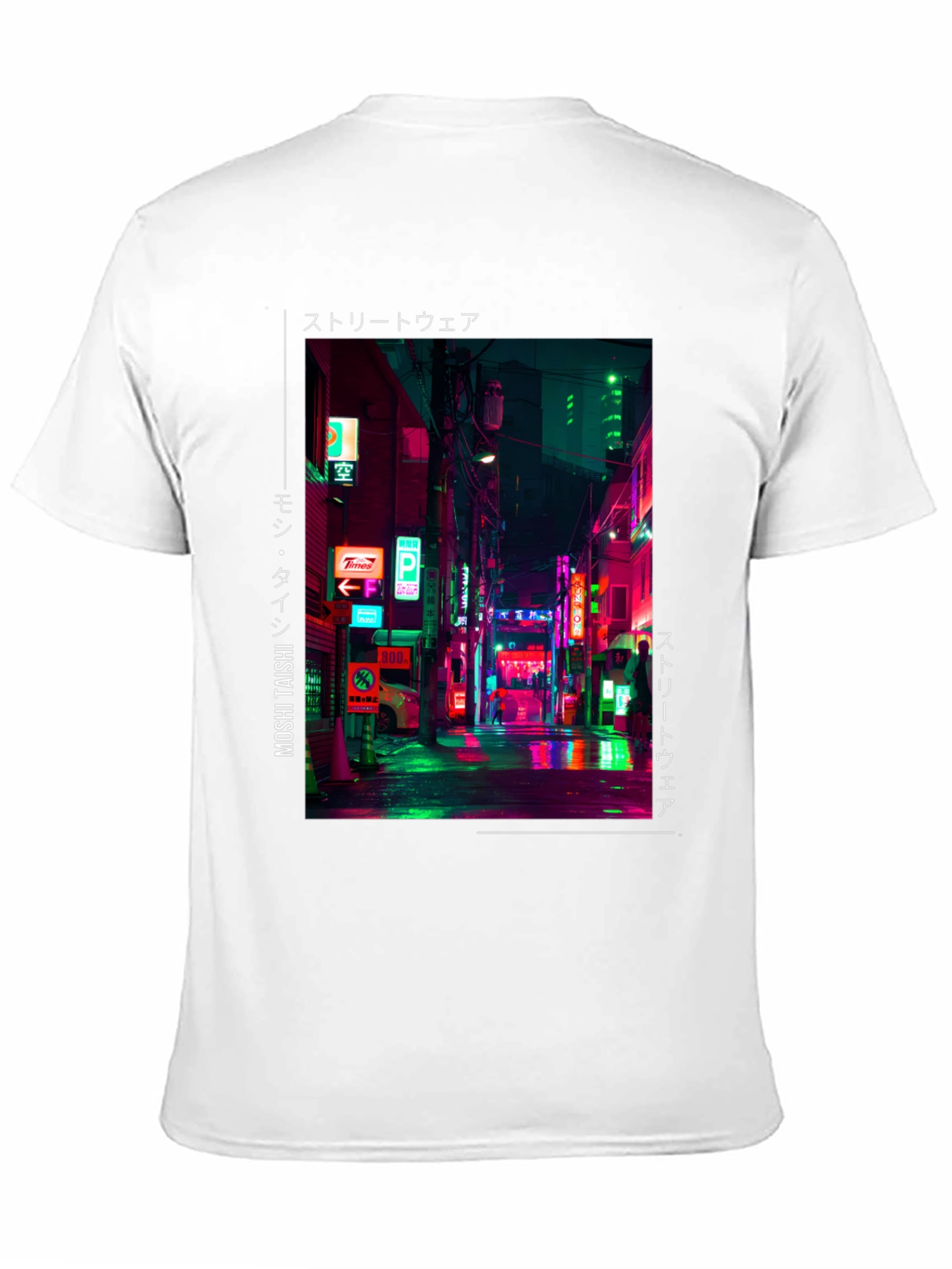 Neon Tokyo Streetwear T-Shirt