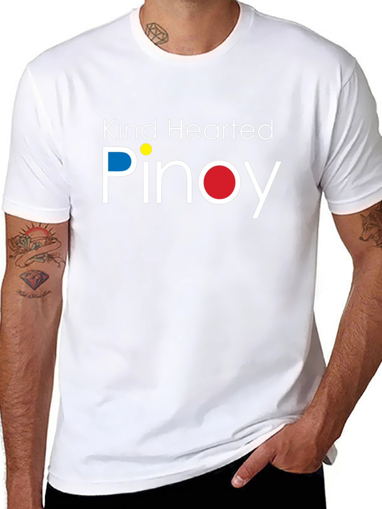 Kind Hearted Pinoy T-Shirt - Filipino Pride