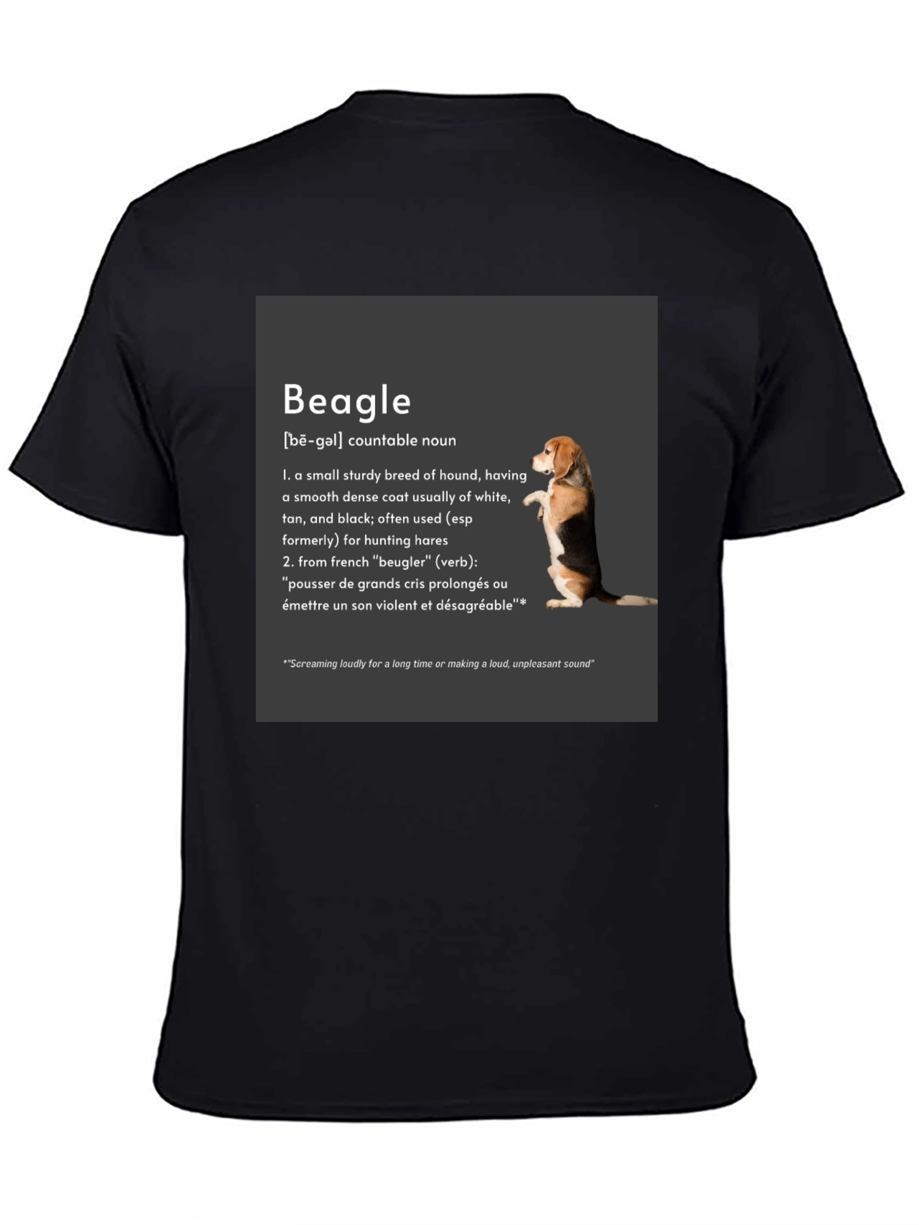 Beagle Definition Graphic T-Shirt