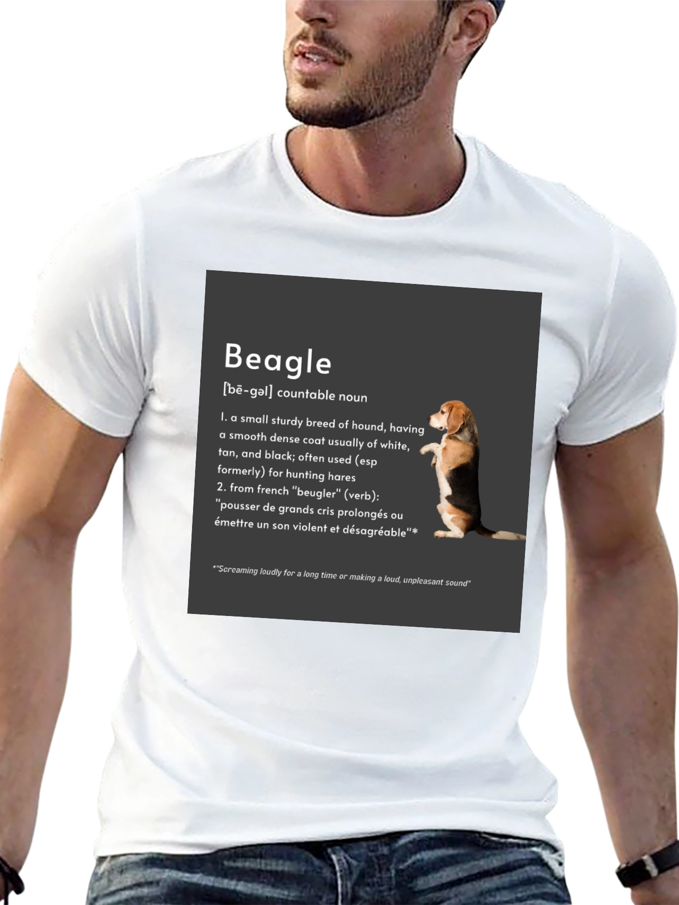 Beagle Definition Graphic T-Shirt