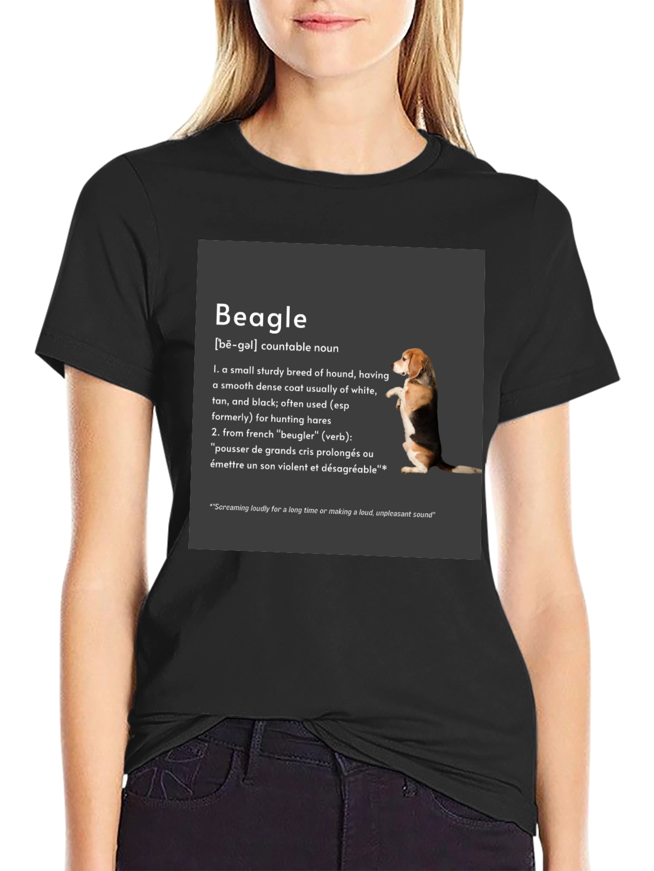 Beagle Definition Graphic T-Shirt