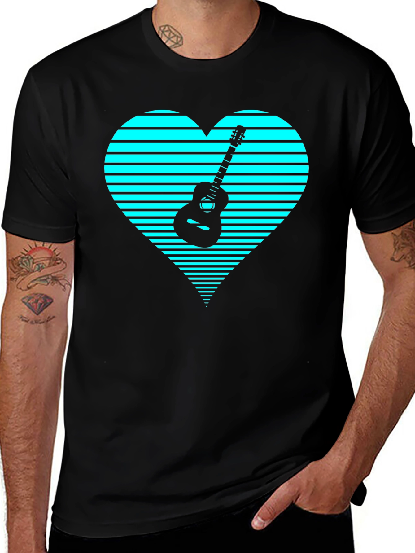 Guitar Heartbeat T-Shirt