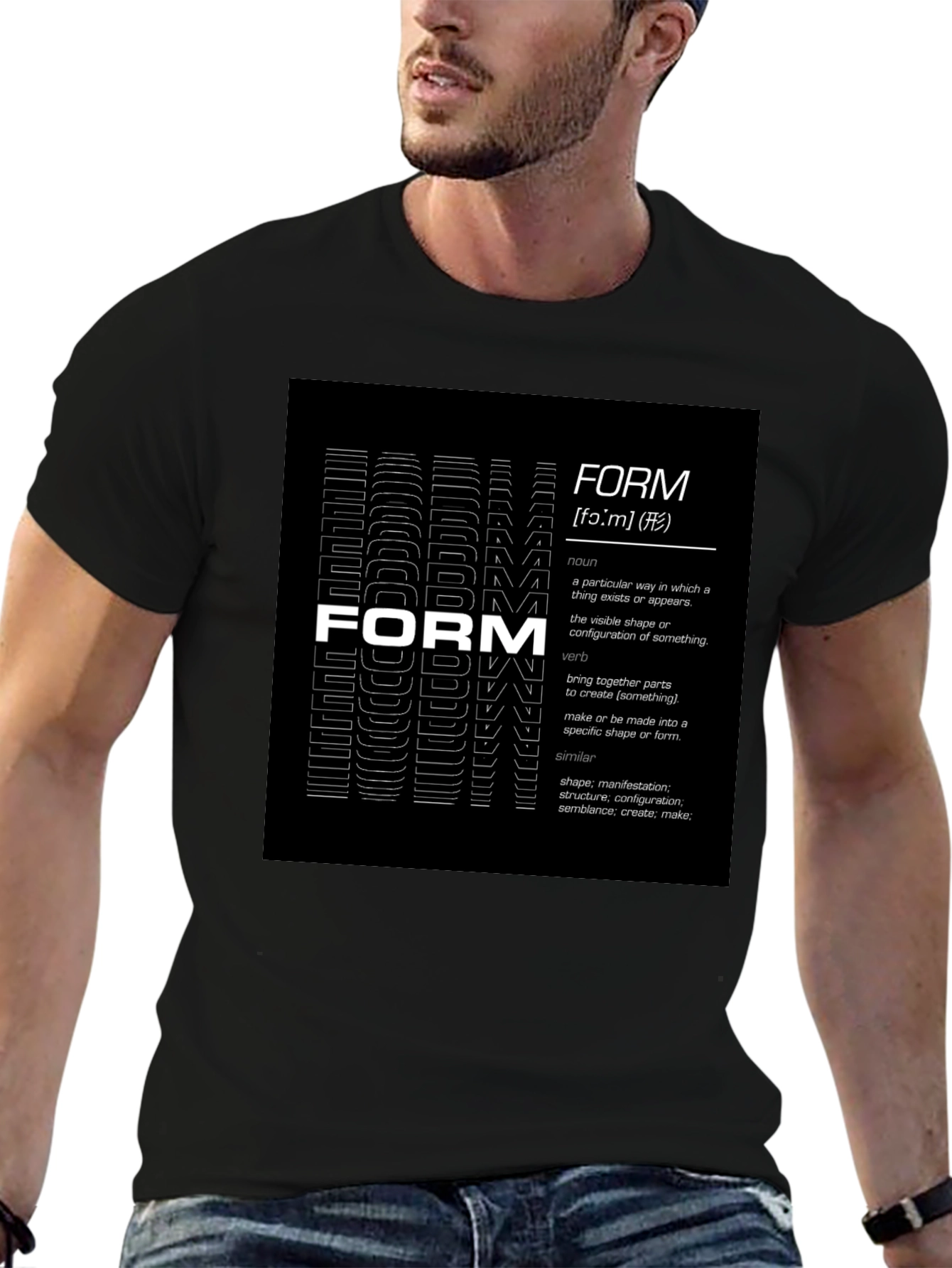 Form Definition Graphic Print T-Shirt