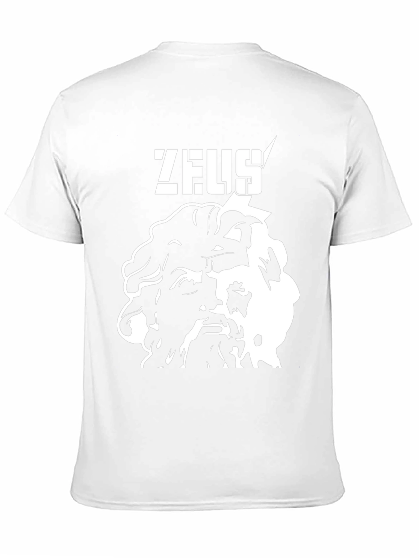Zeus Graphic Print Black T-Shirt