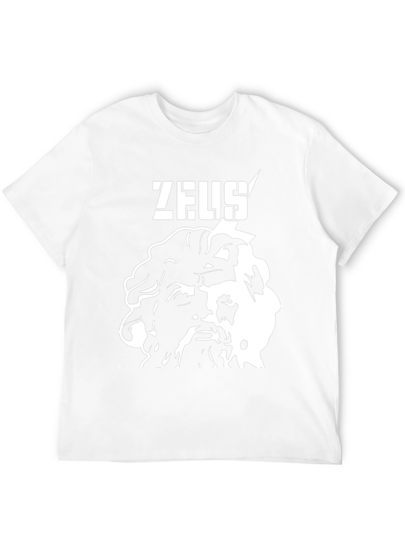 Zeus Graphic Print Black T-Shirt