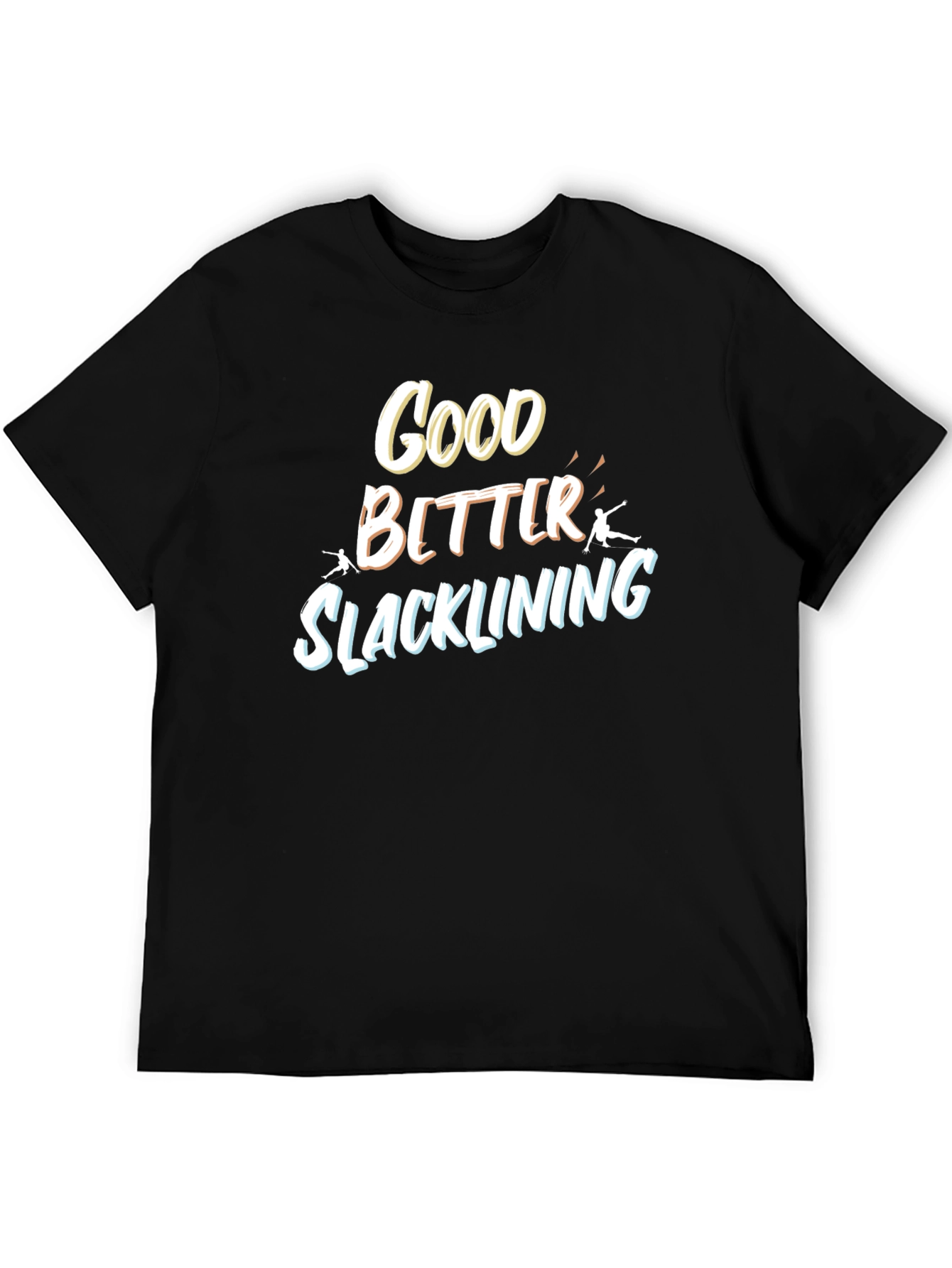 Good Better Slacklining T-Shirt - Black