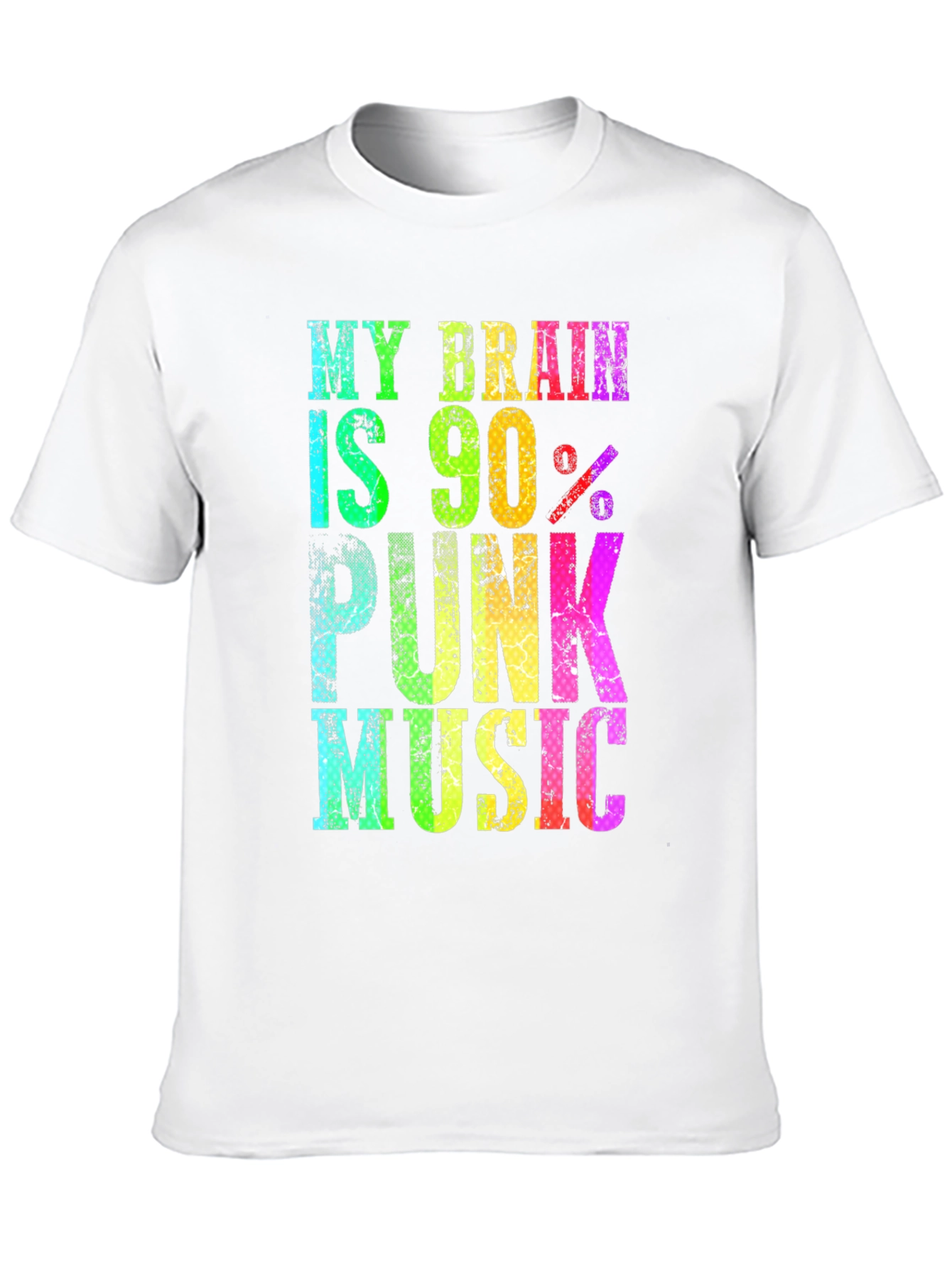 My Brain Is 90% Punk Music Graphic Tee