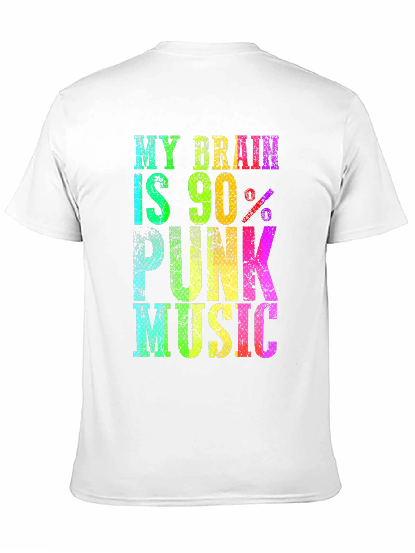 My Brain Is 90% Punk Music Graphic Tee