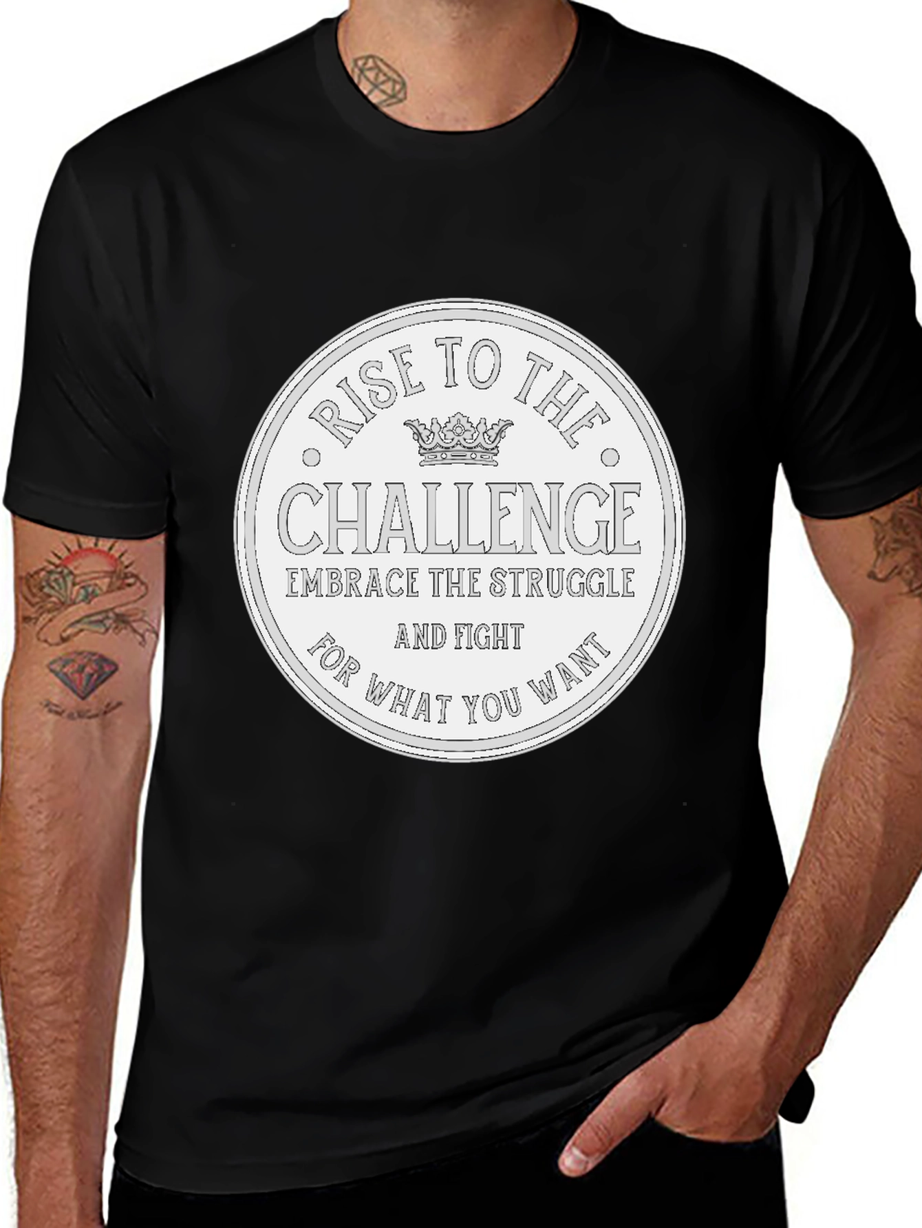 Rise To The Challenge Graphic Tee