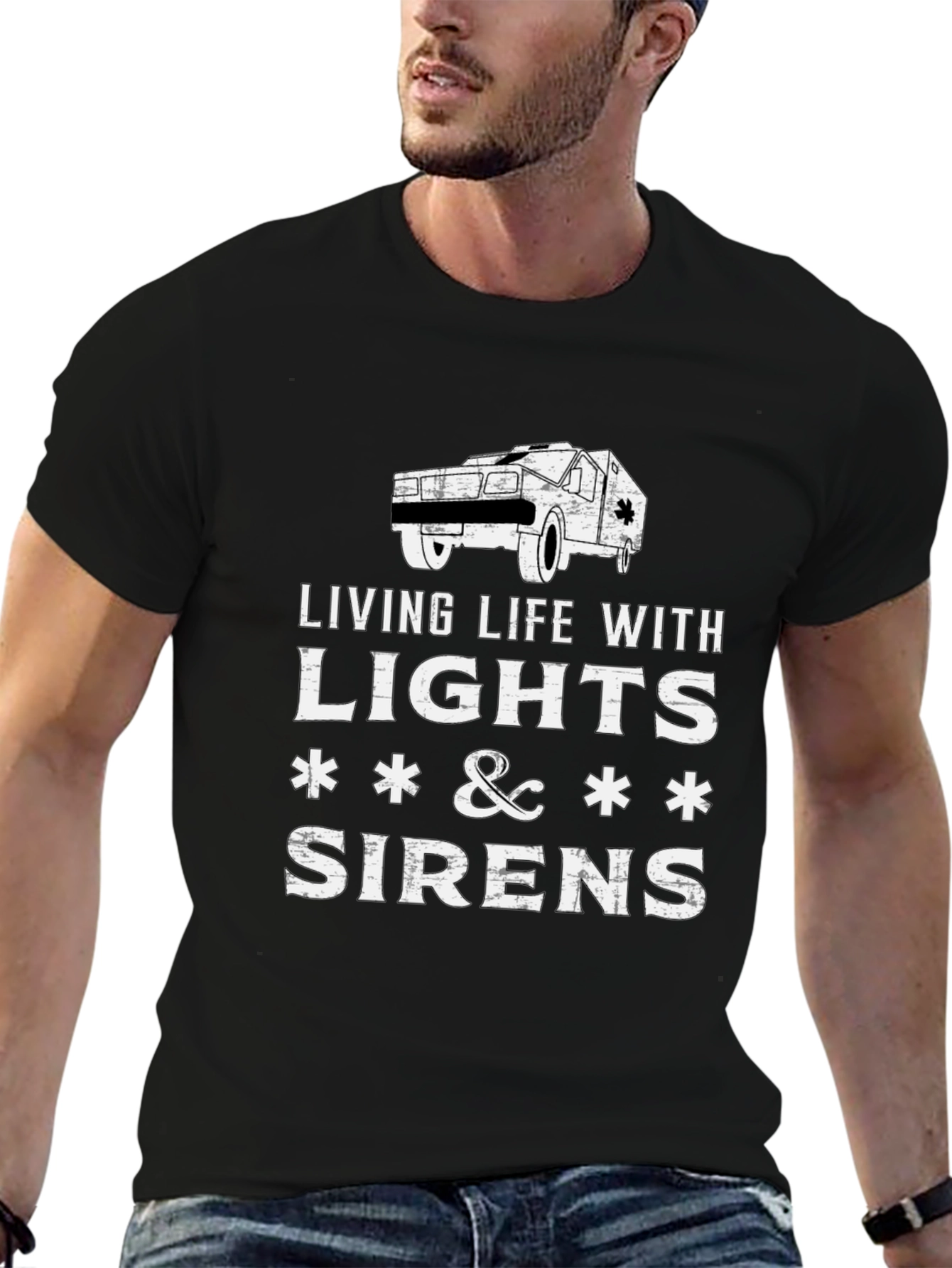 Living Life With Lights & Sirens T-Shirt