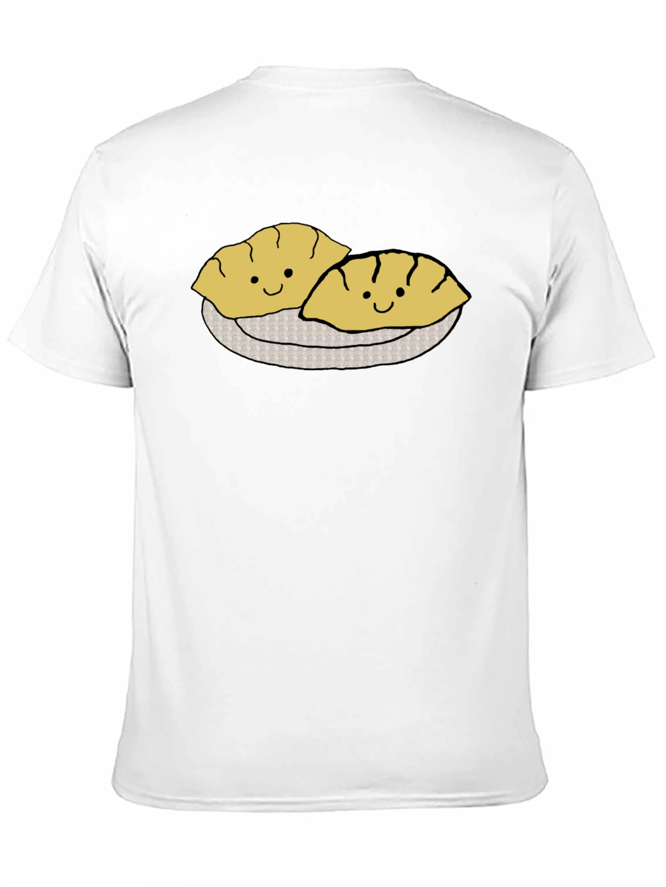 Cute Dumpling T-Shirt - Smiling Food Tee