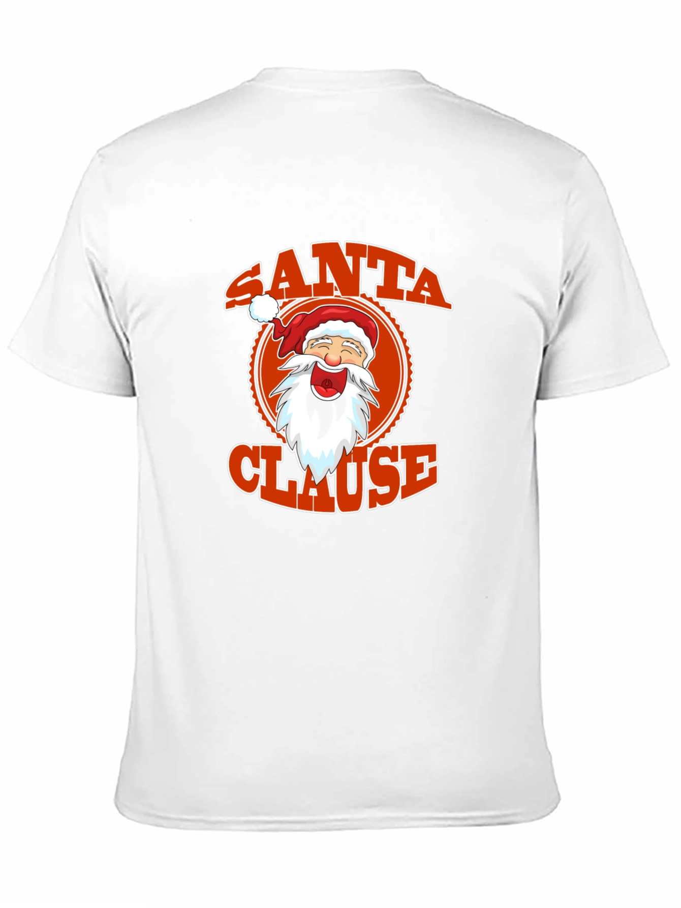 Santa Clause Graphic Tee - Festive Holiday Apparel