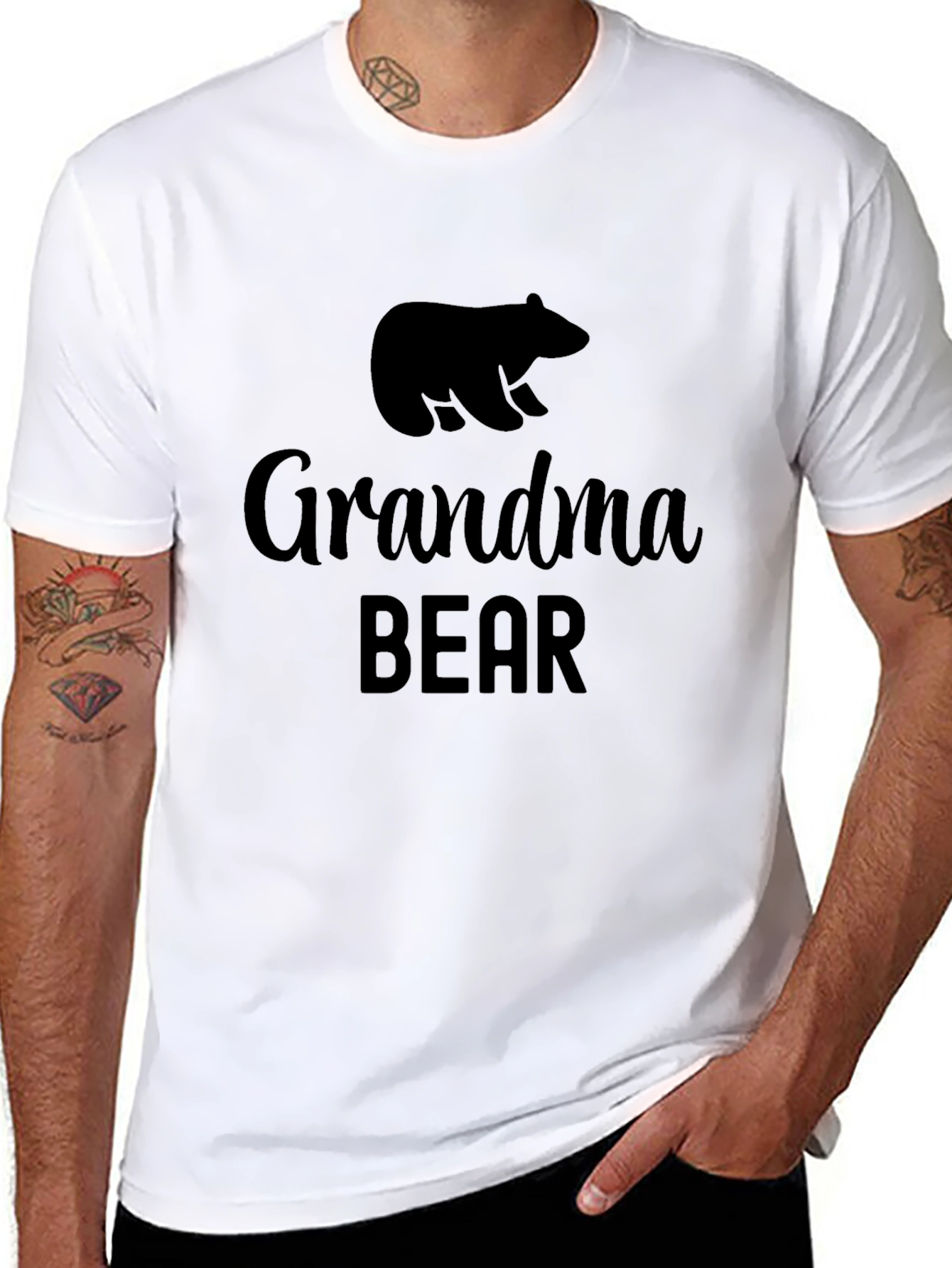 Grandma Bear T-Shirt - Unisex Cotton Tee