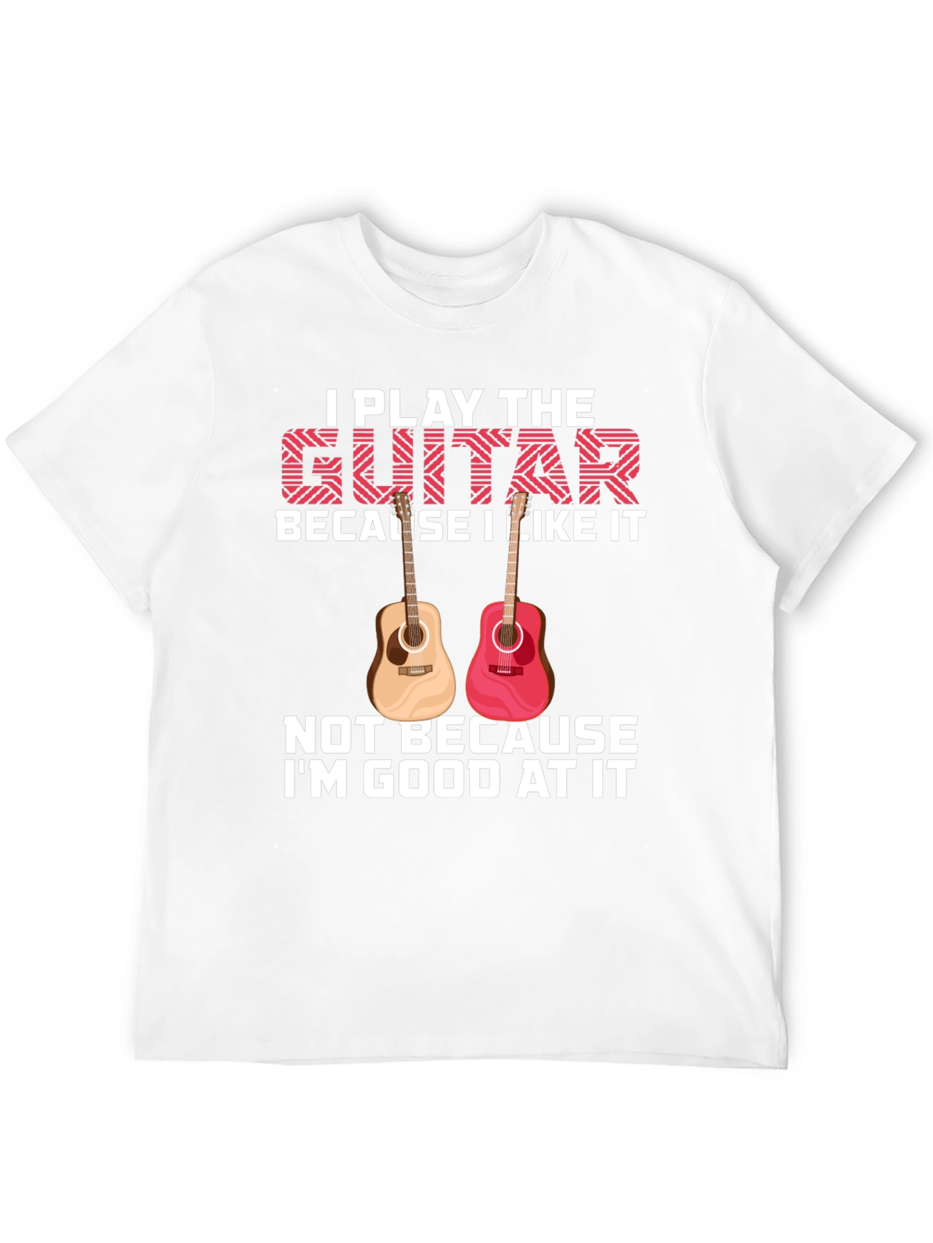 I Play the Guitar Graphic Tee