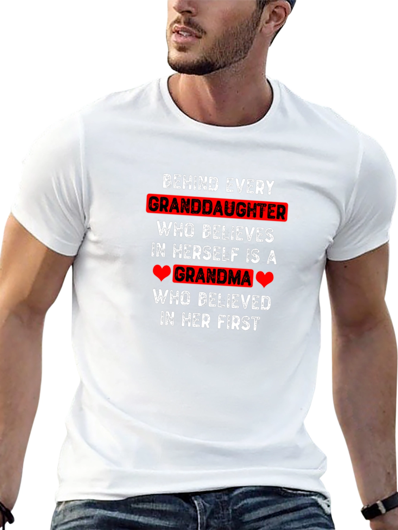 Granddaughter Grandma Graphic Tee