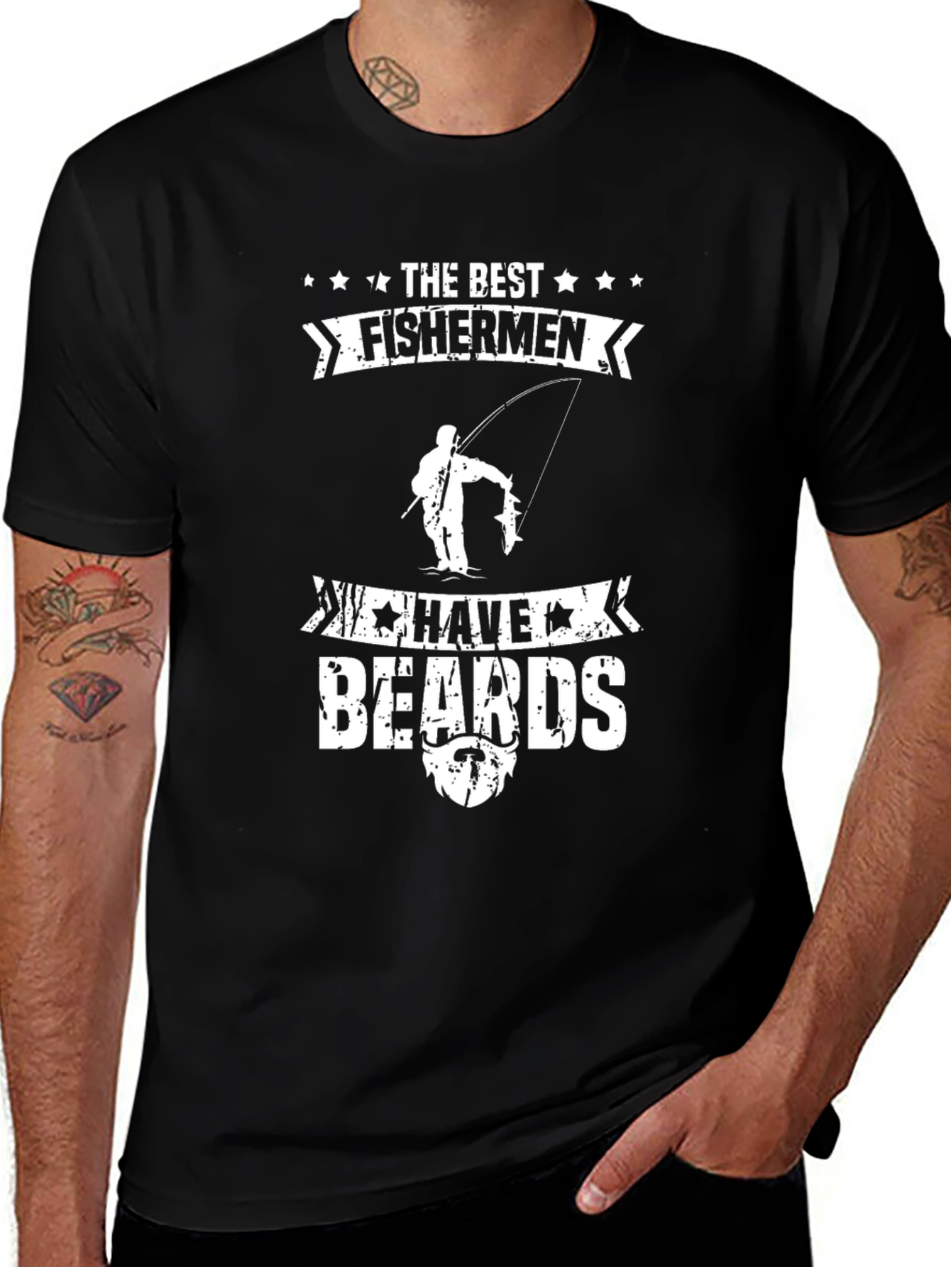 Fishermen With Beards Graphic Tee