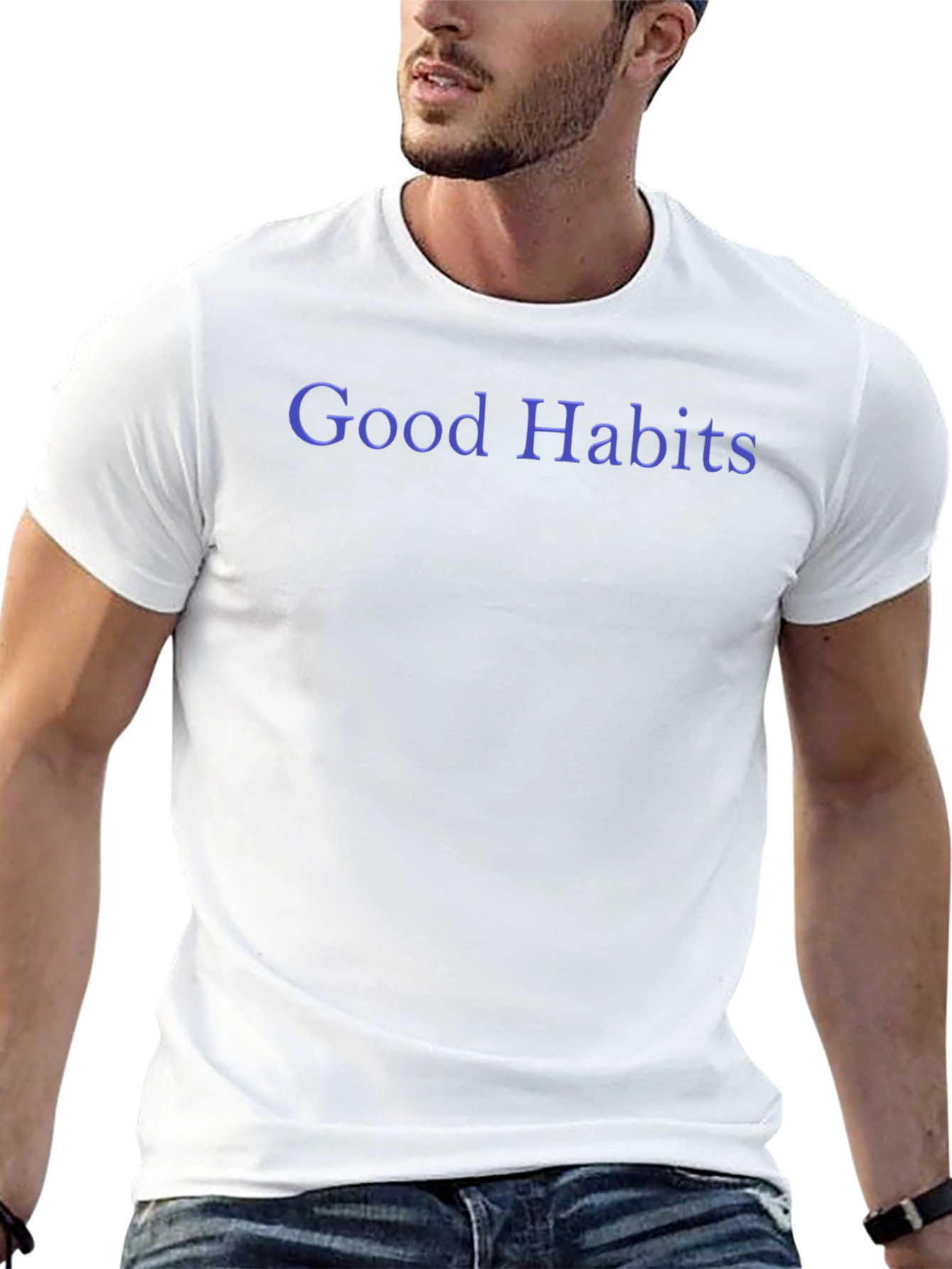 Good Habits Black T-Shirt