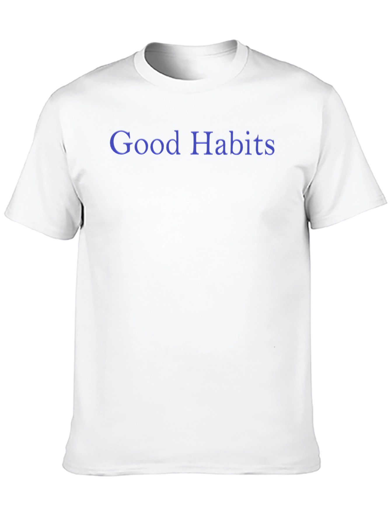 Good Habits Black T-Shirt