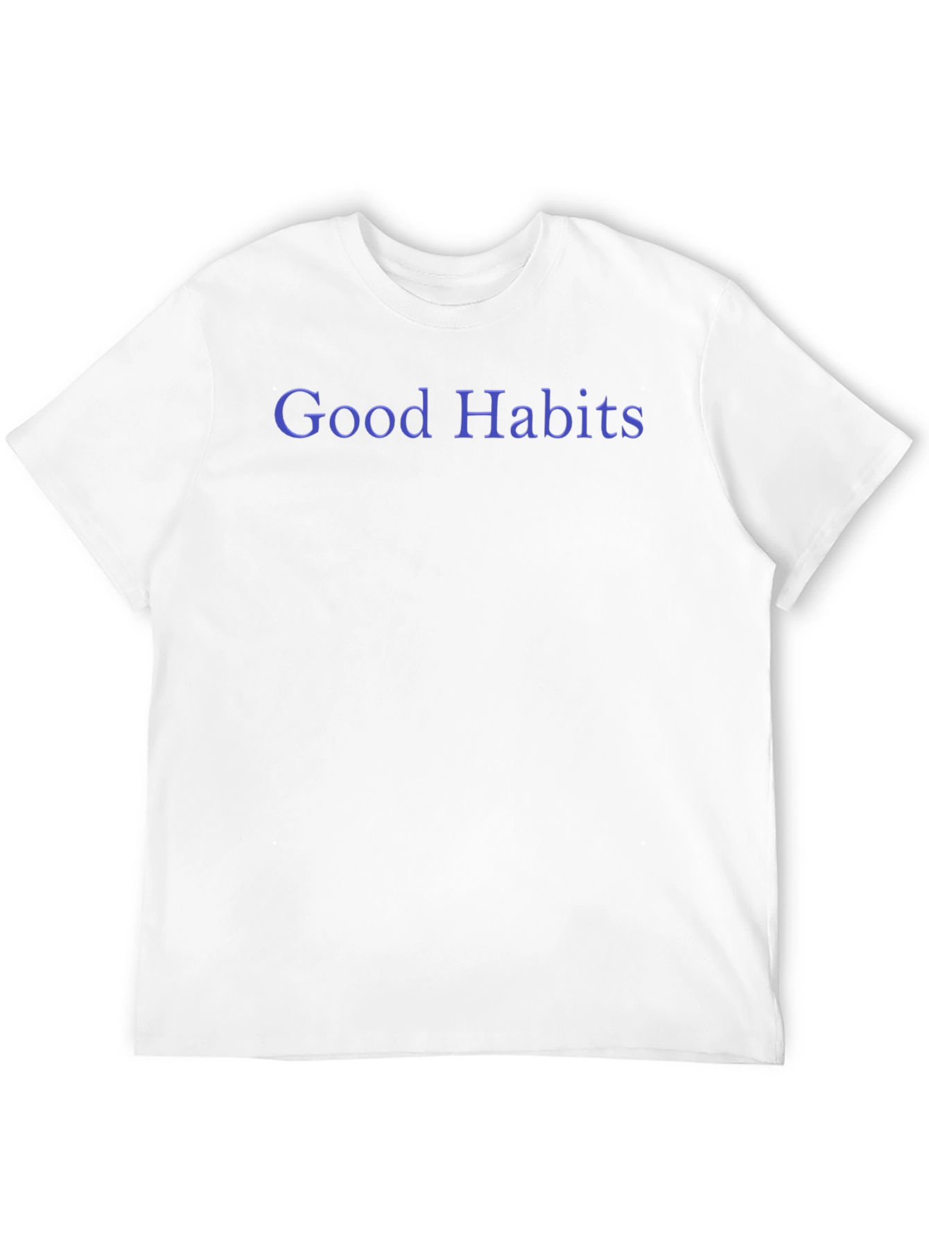 Good Habits Black T-Shirt