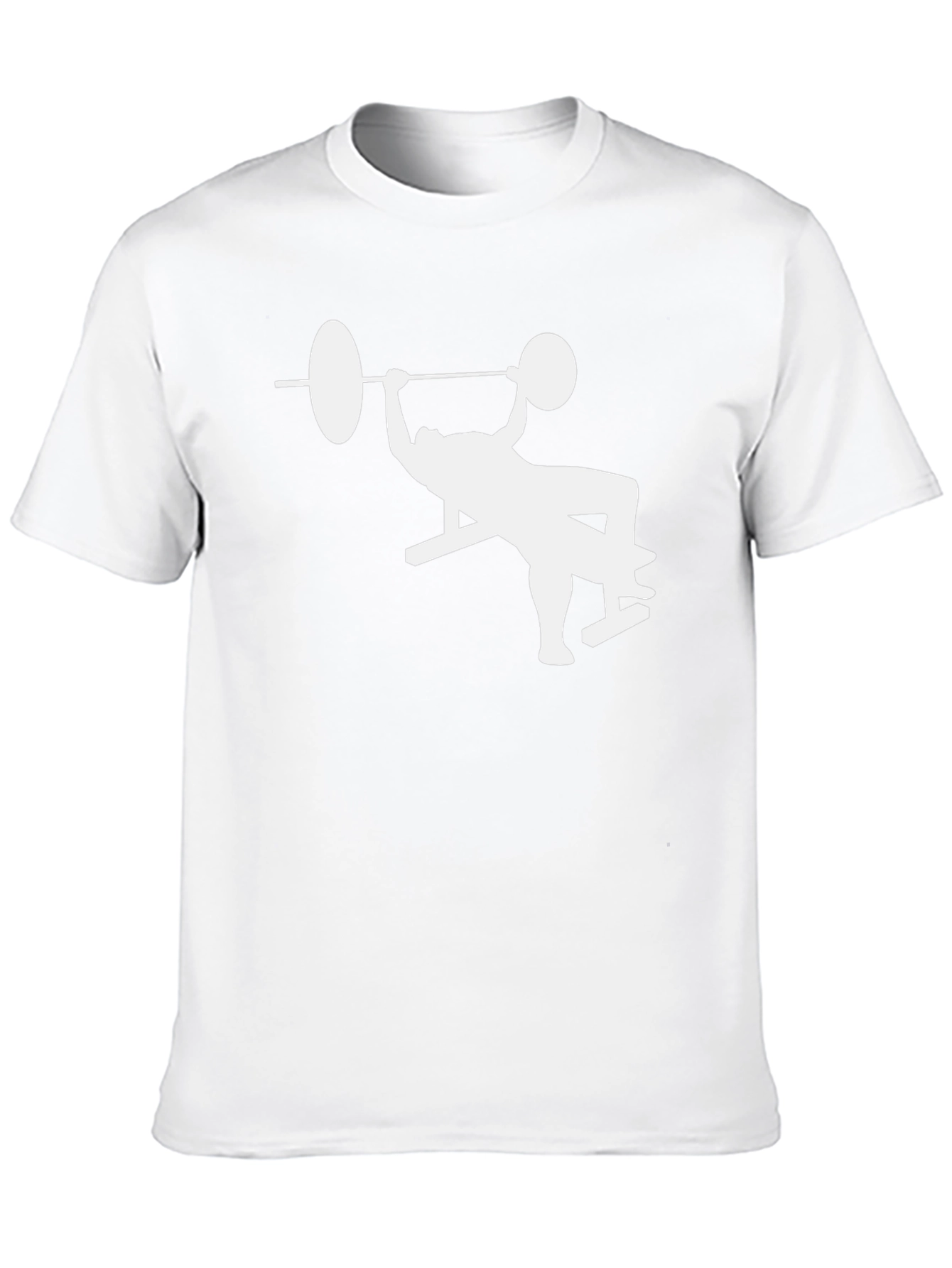Bench Press Workout Graphic Tee - Black