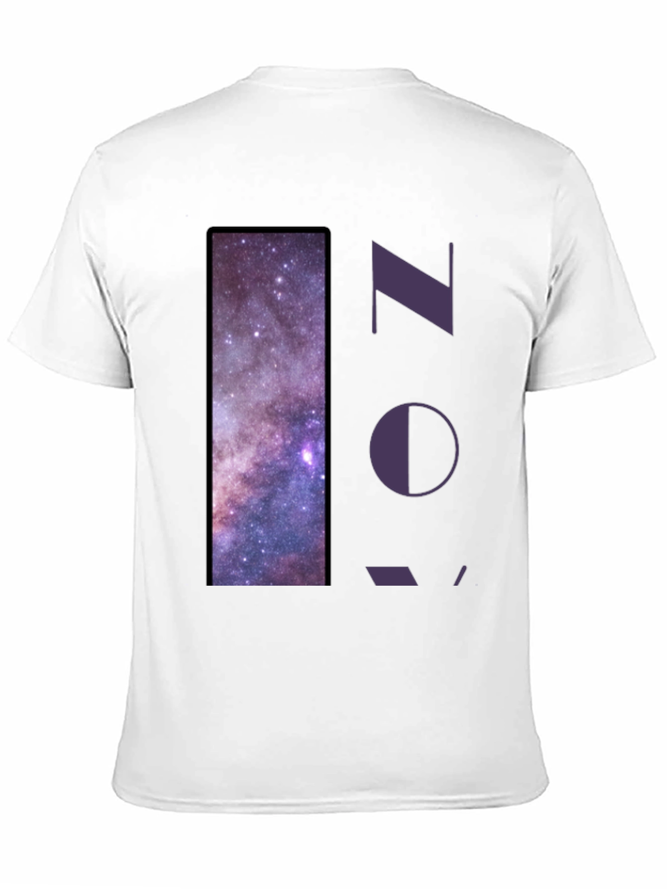 Nebula Print Graphic Tee - Stylish Unisex T-Shirt