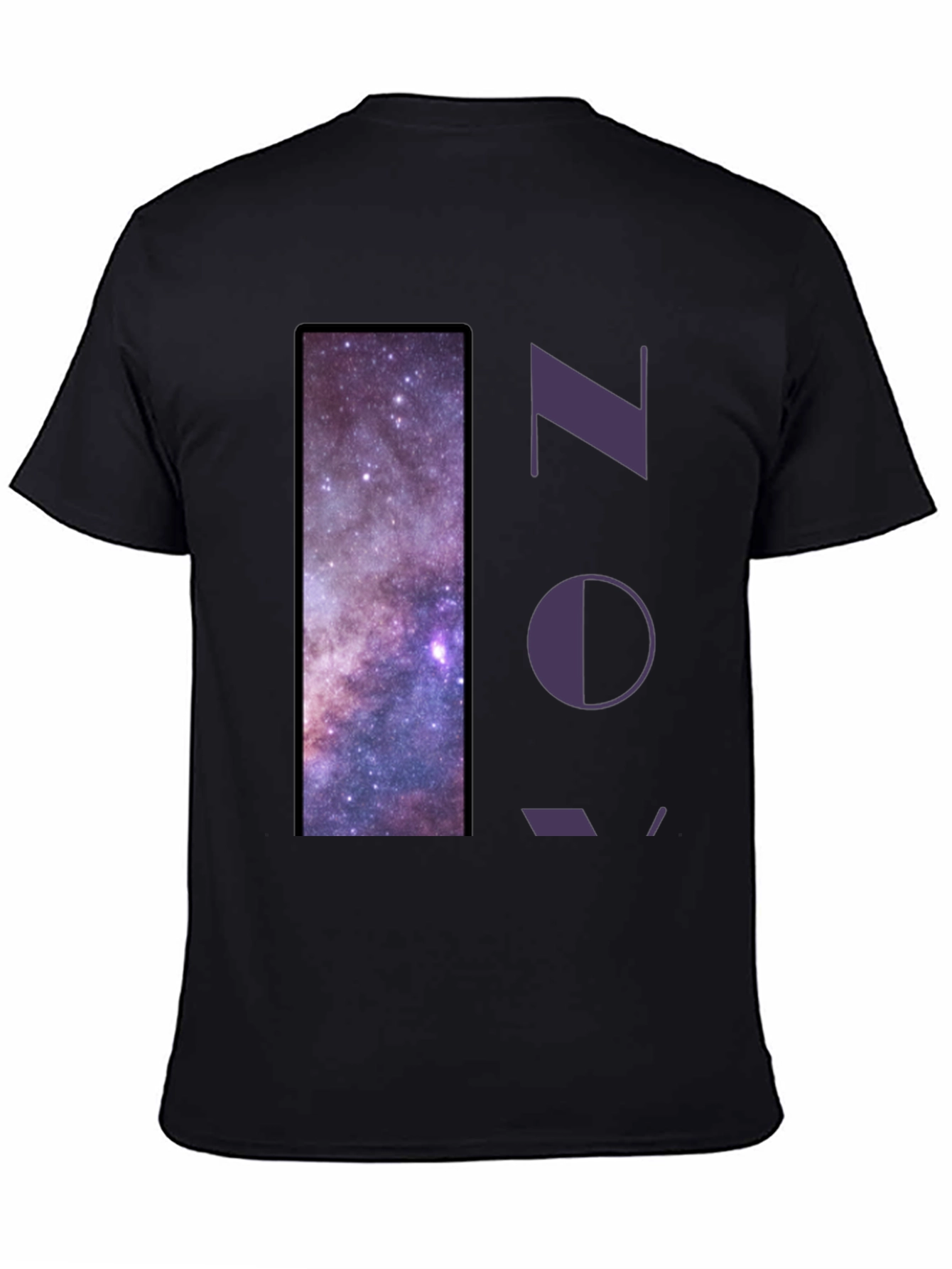 Nebula Print Graphic Tee - Stylish Unisex T-Shirt
