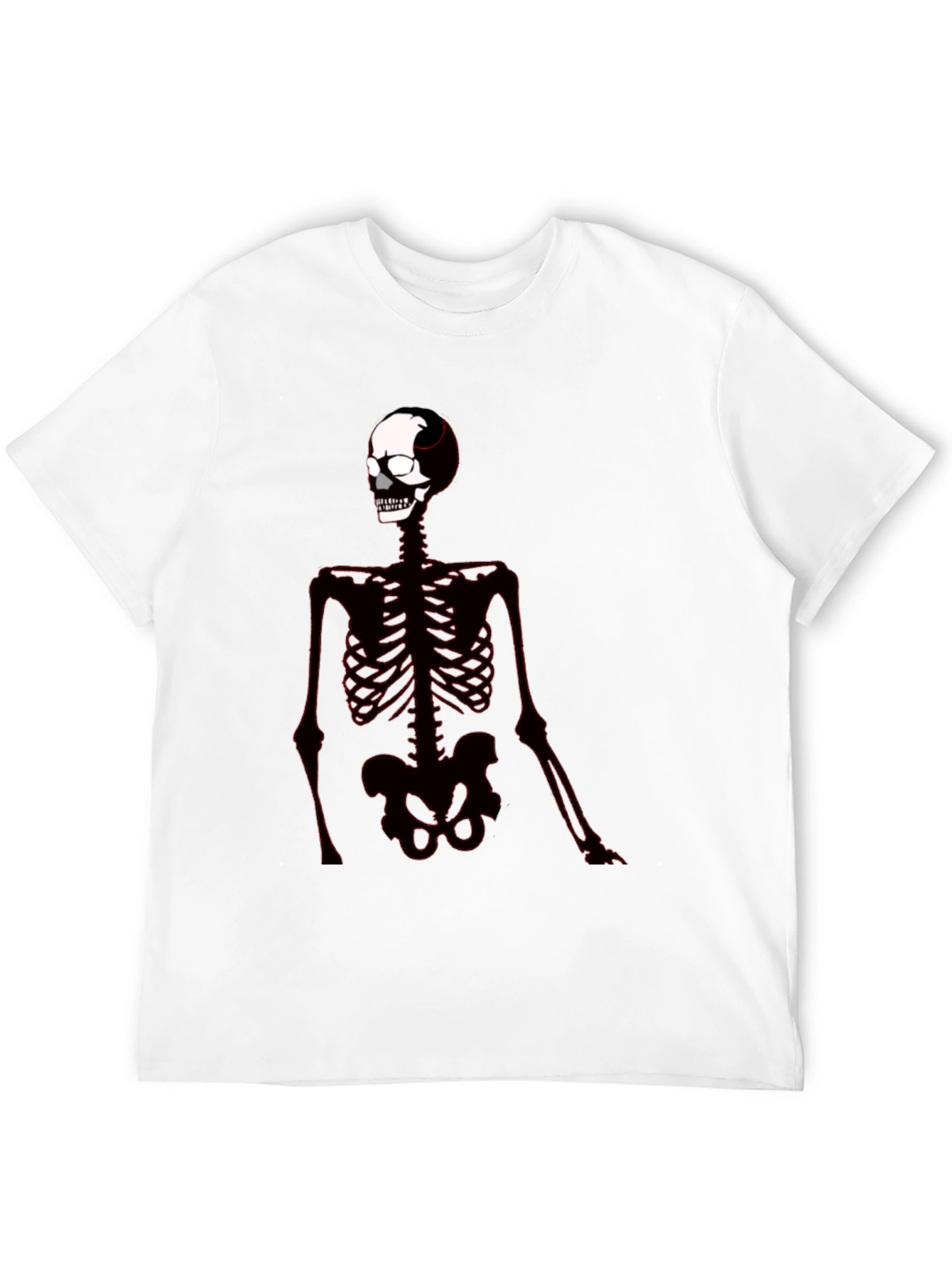Skeleton Graphic Tee - Black