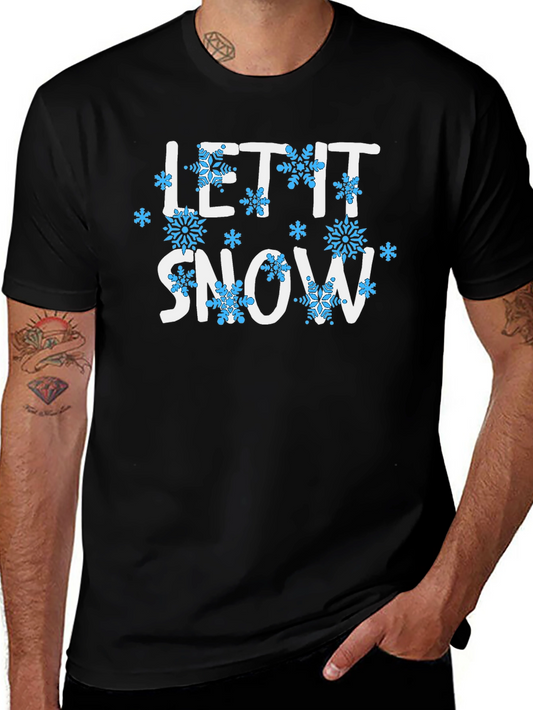 Let It Snow Holiday T-Shirt