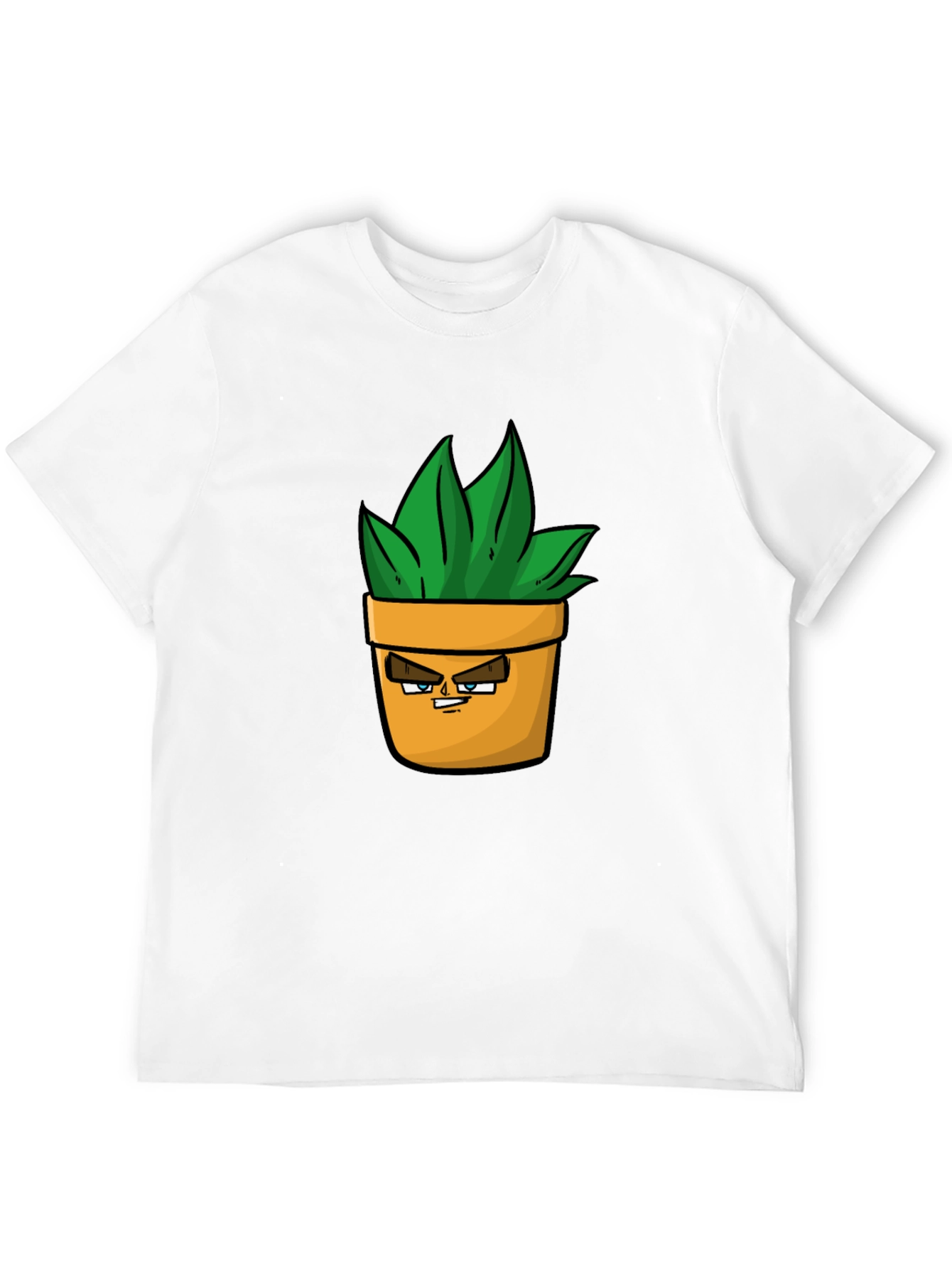 Cool Plant Pot Graphic T-Shirt - Stylish Cotton Tee