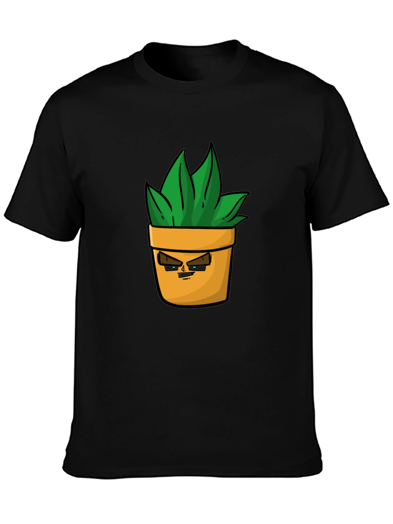 Cool Plant Pot Graphic T-Shirt - Stylish Cotton Tee