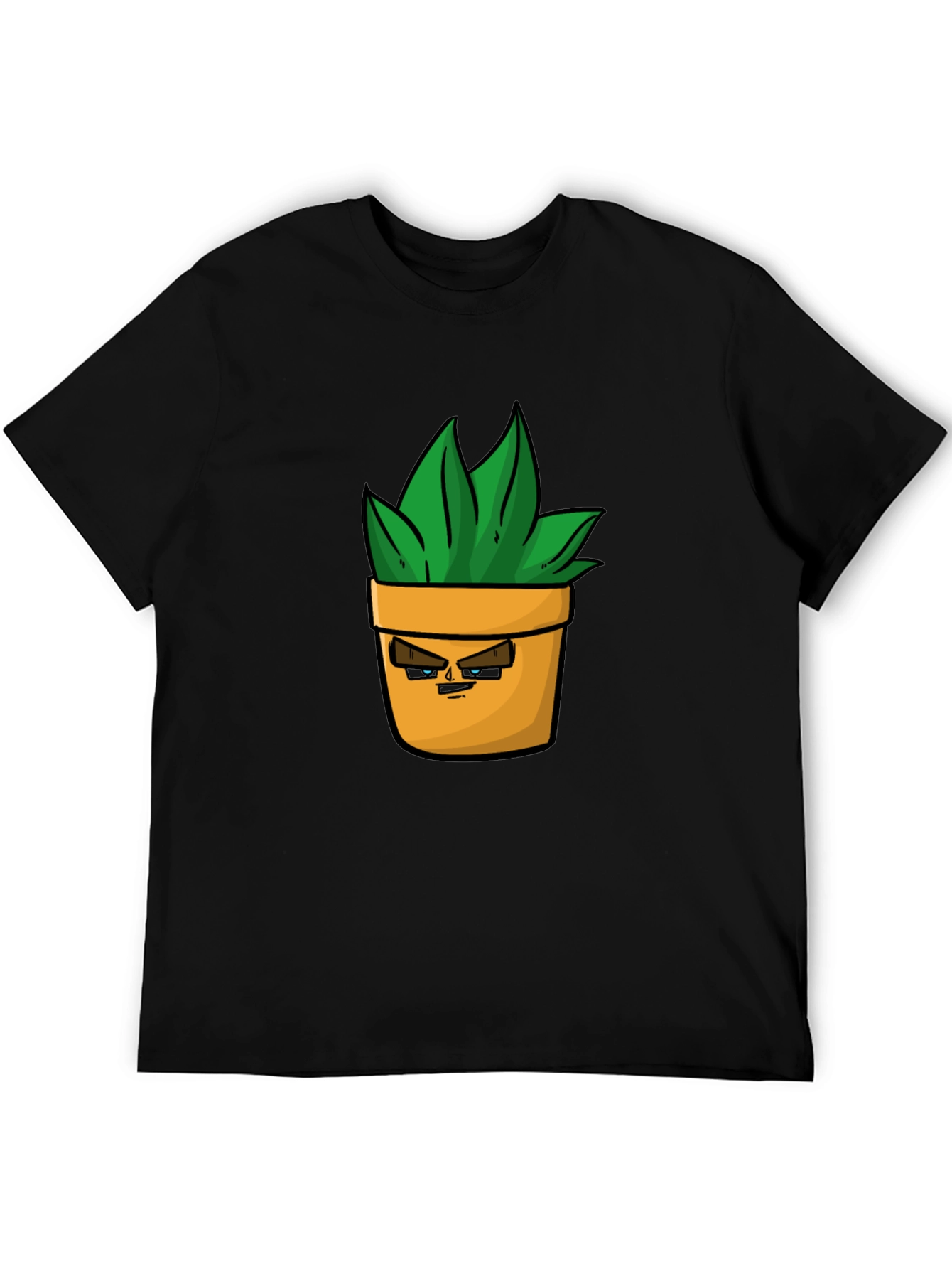 Cool Plant Pot Graphic T-Shirt - Stylish Cotton Tee