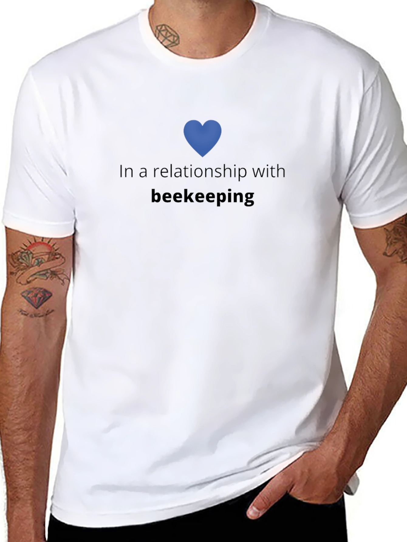 Beekeeping Relationship Graphic Tee - Soft Cotton Shirt