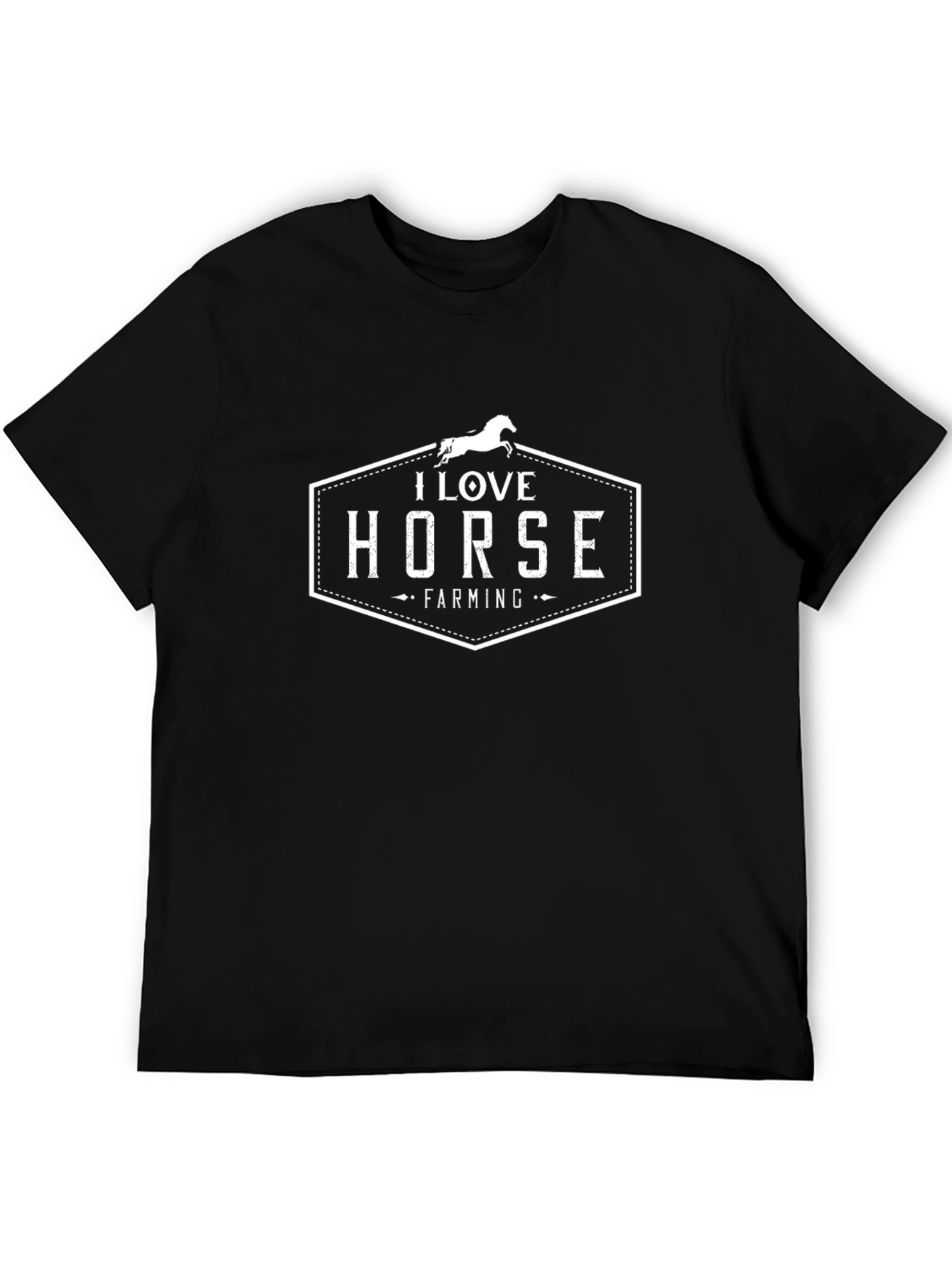I Love Horse Farming T-Shirt