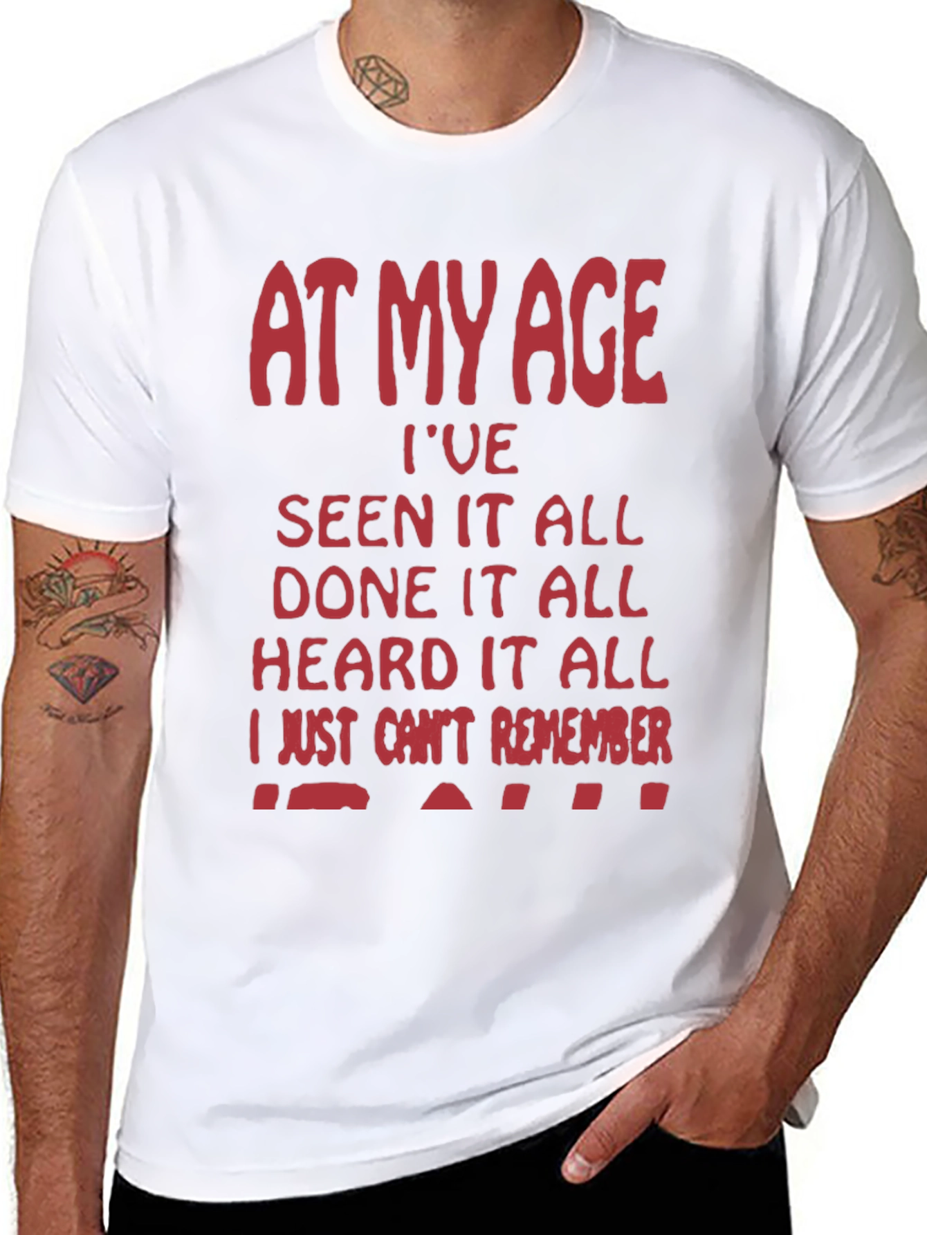 Funny At My Age Graphic Tee