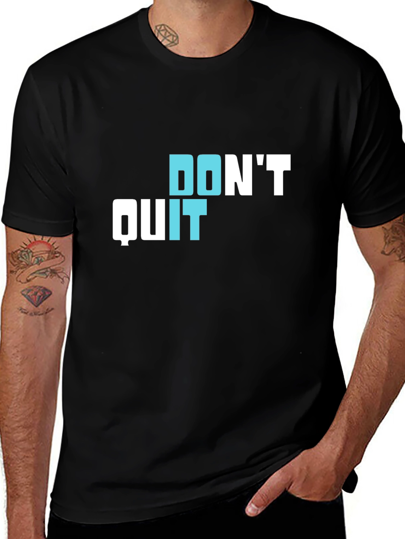 Dont Quit Stylish Graphic T-Shirt