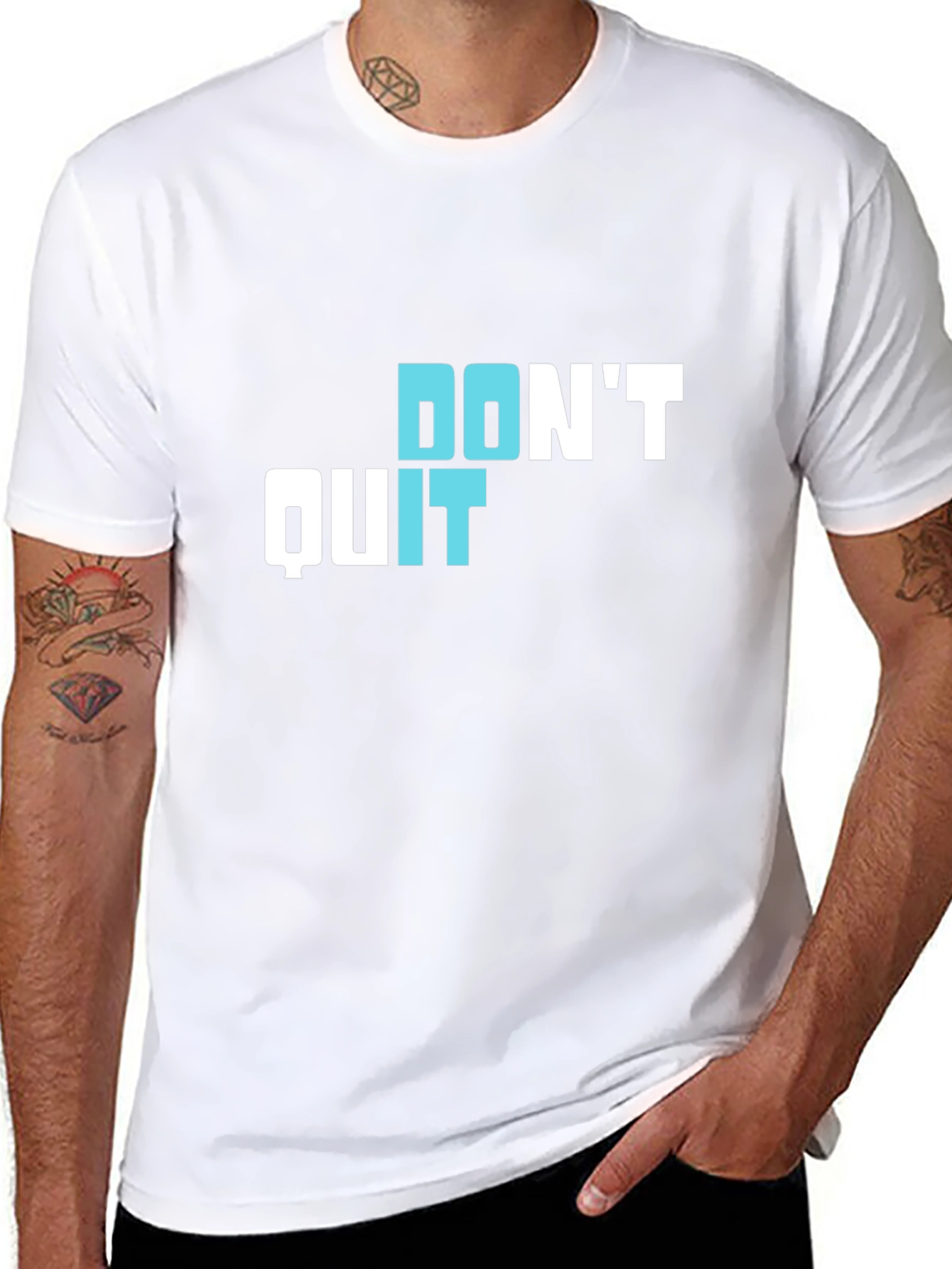 Dont Quit Stylish Graphic T-Shirt