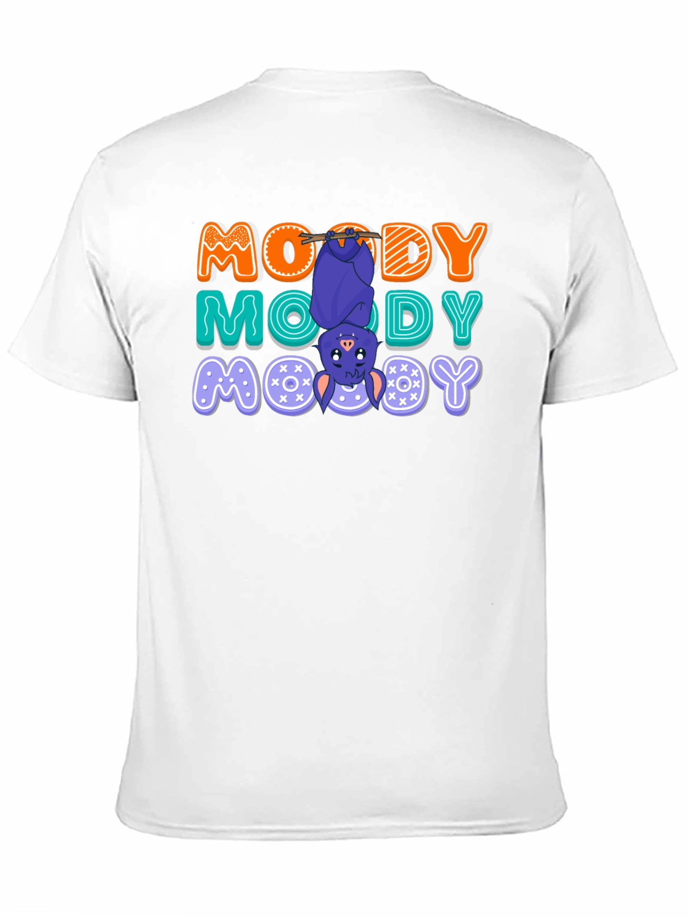 Moody Bat Graphic T-Shirt