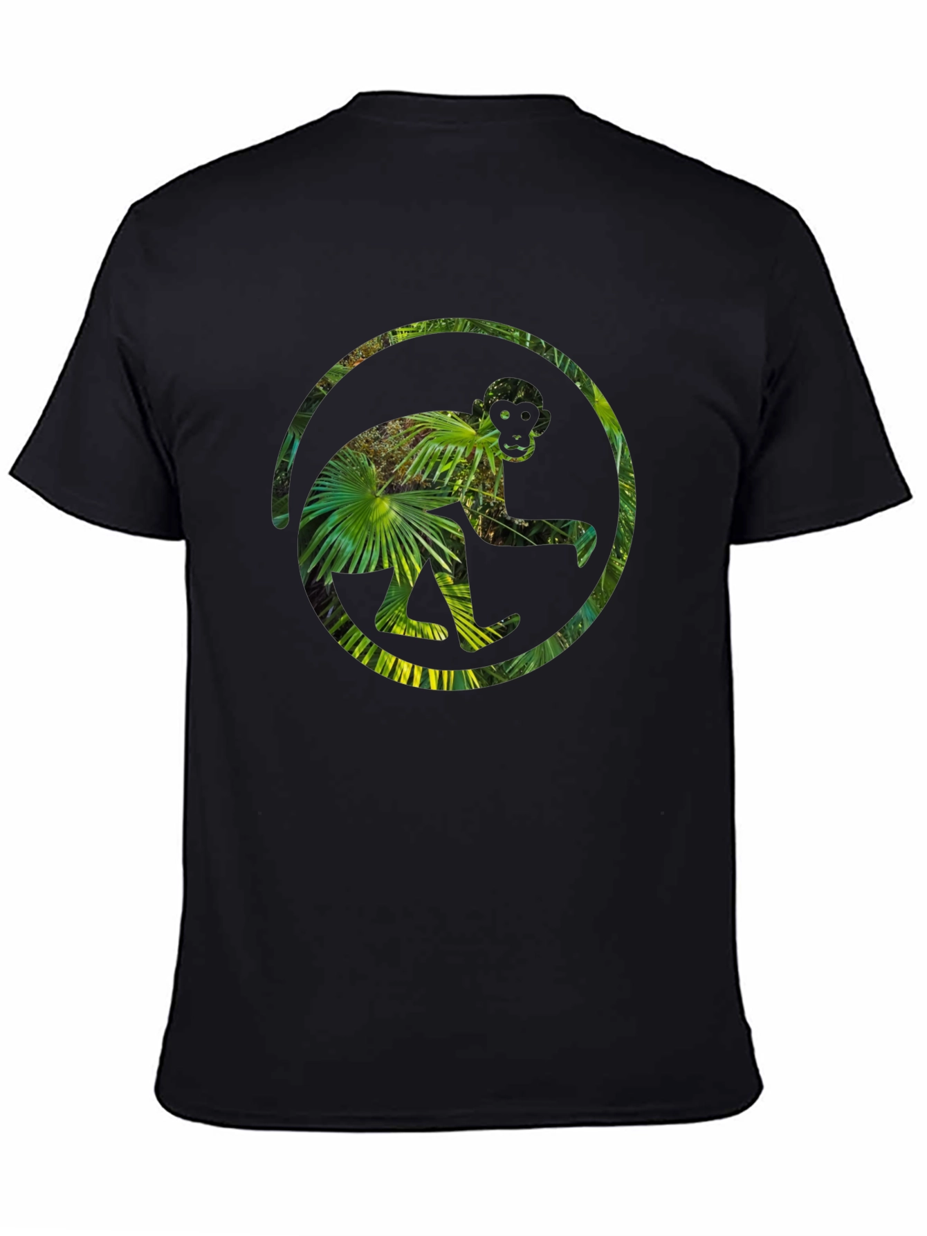 Jungle Monkey Tee - Unique Graphic Print