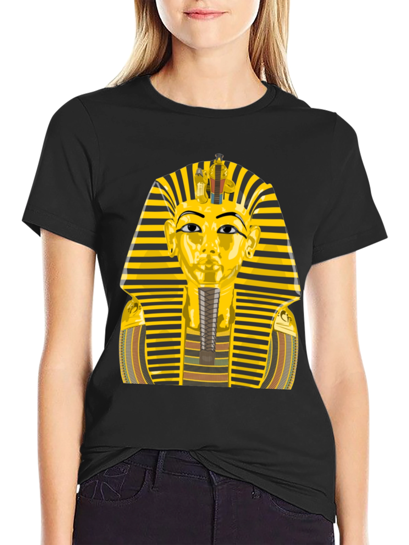 King Tut Graphic Tee - Egyptian Pharaoh T-Shirt