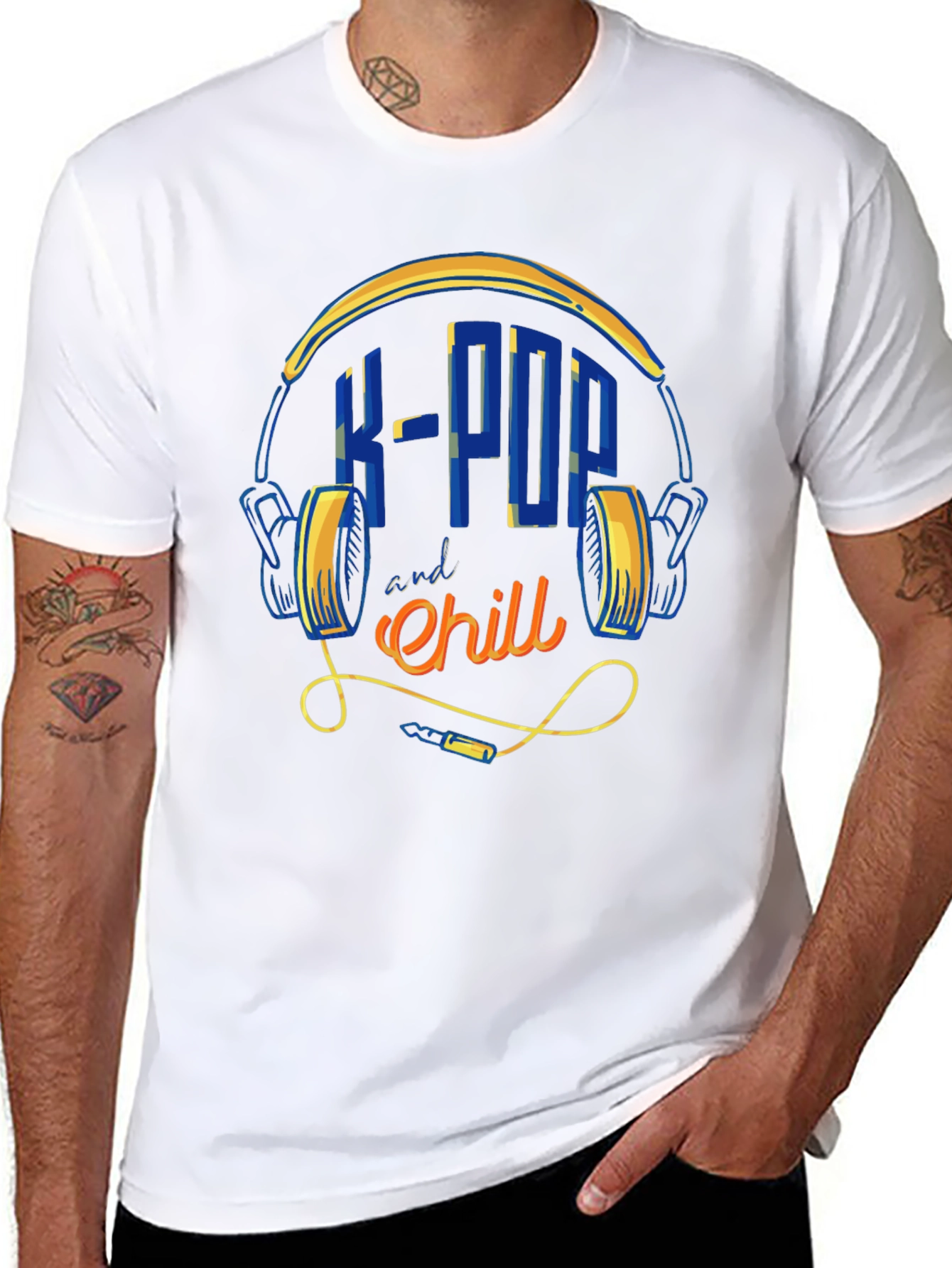 K-Pop and Chill Graphic Tee