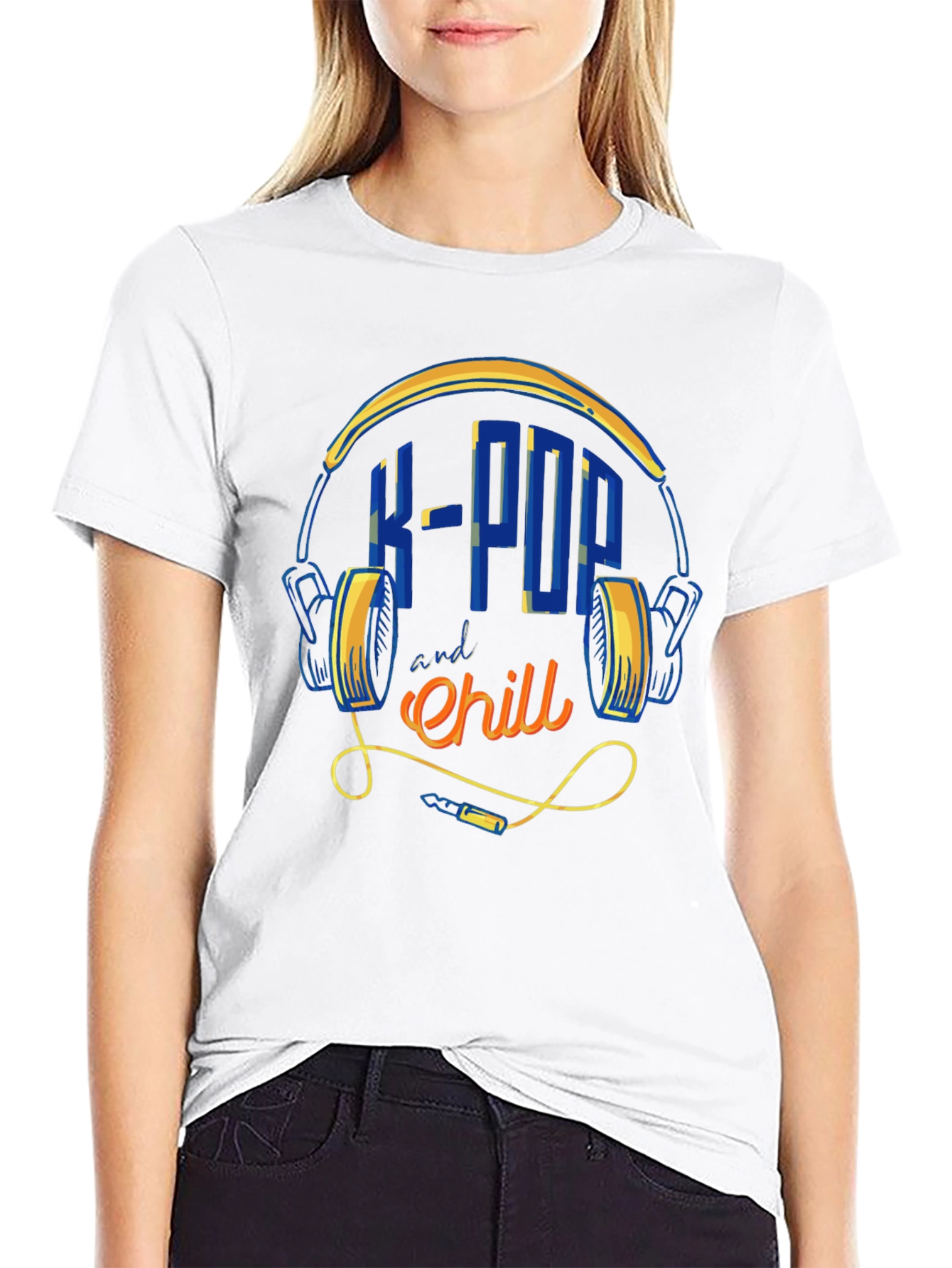 K-Pop and Chill Graphic Tee