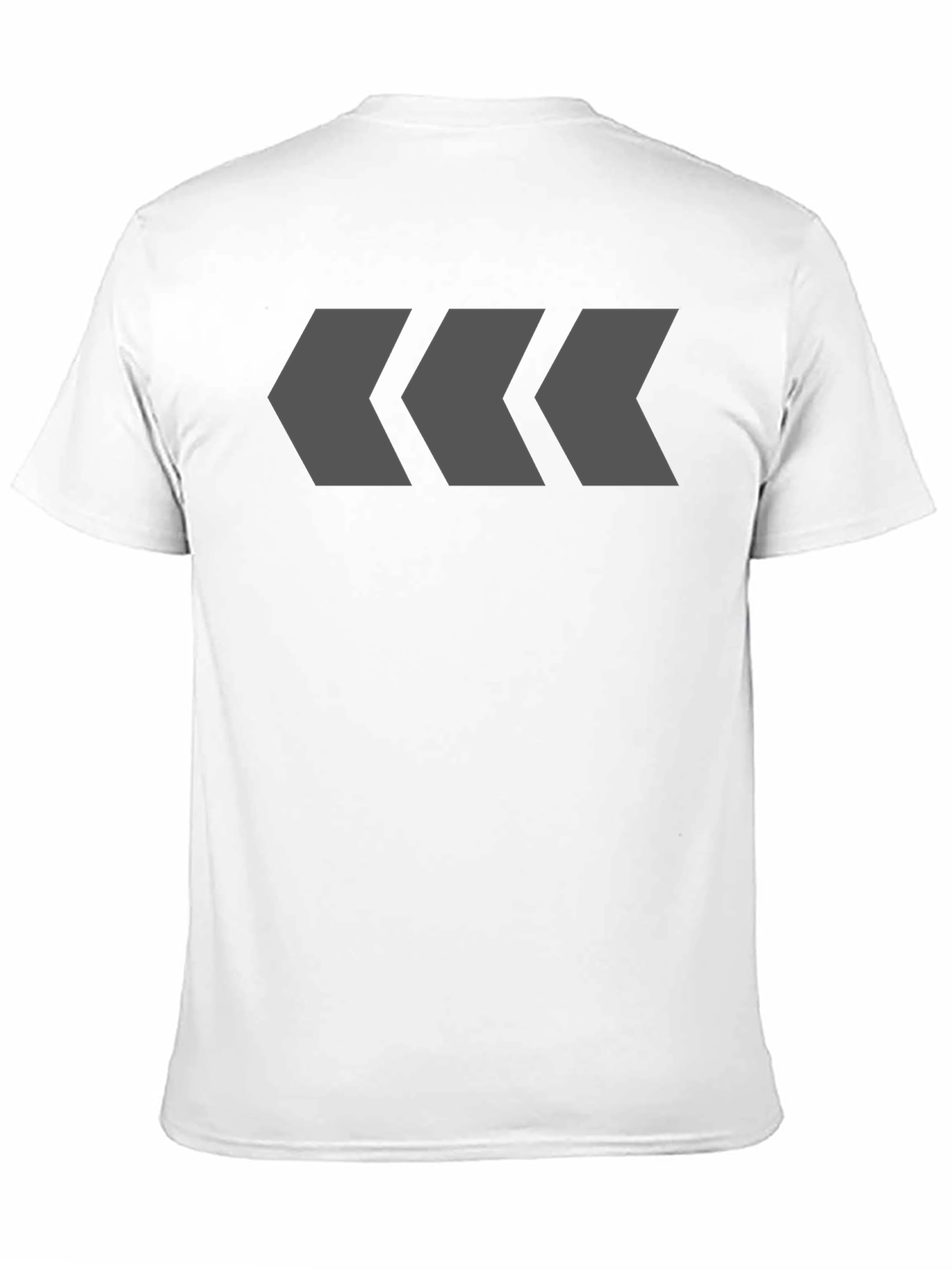 Modern Arrow Graphic Tee - Black Cotton Blend