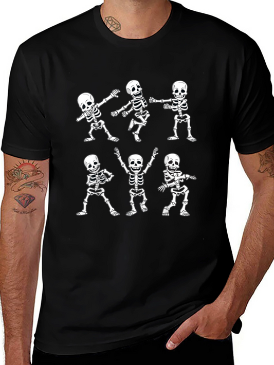 Dancing Skeletons Graphic T-Shirt